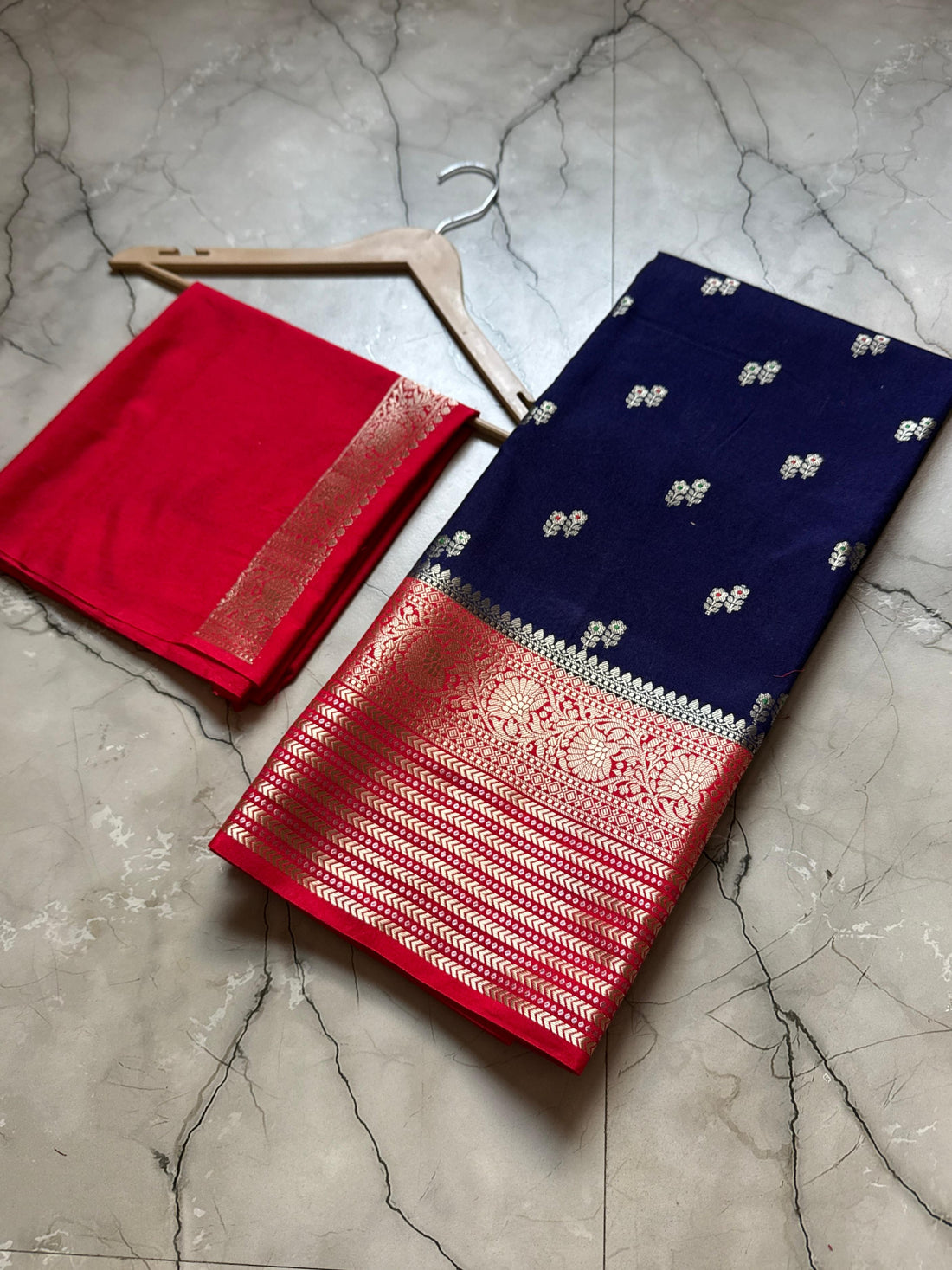 Banarasi Raw Mango Silk Sarees