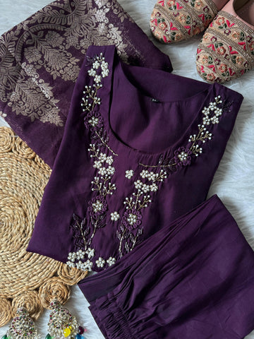 Beautiful Premium Designer Kurti Set