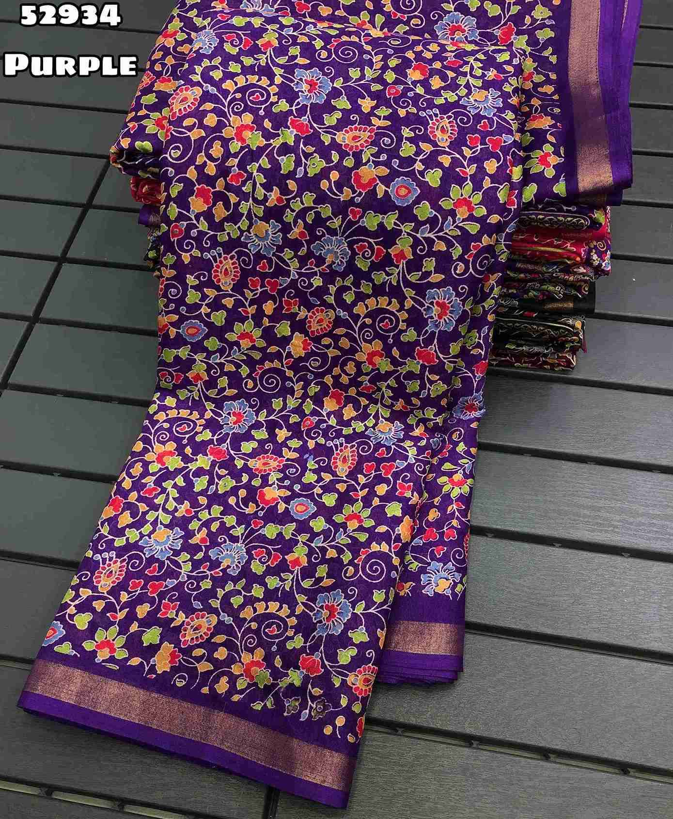 New Soft Mul Cotton Mango Design Ajrak Printed Sarees