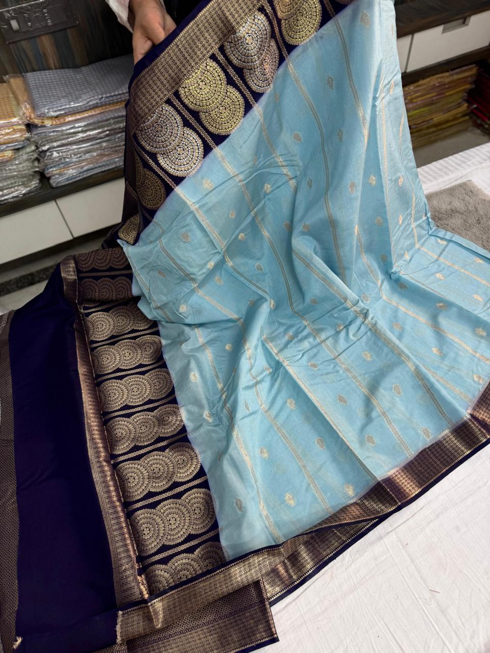 Premium Raw Mango Silk Sarees