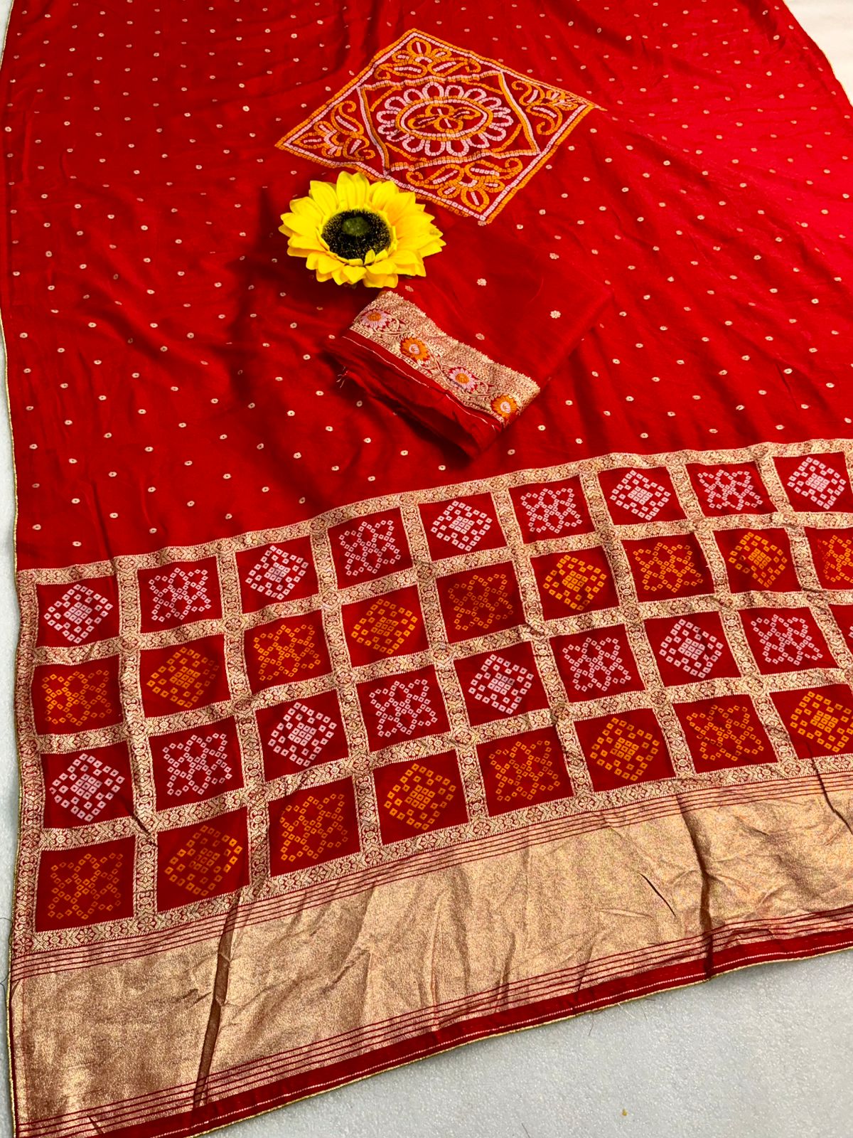 Premium Quality Dola Jaipur Silk Sarees