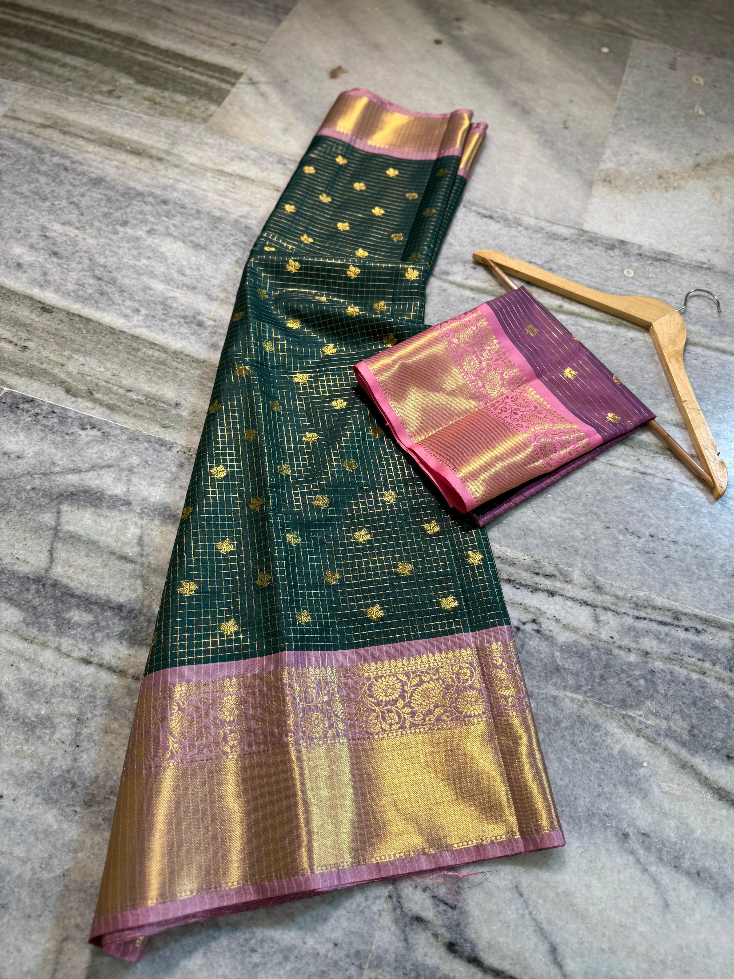 Banarasi Semi Katan Soft Silk Saree