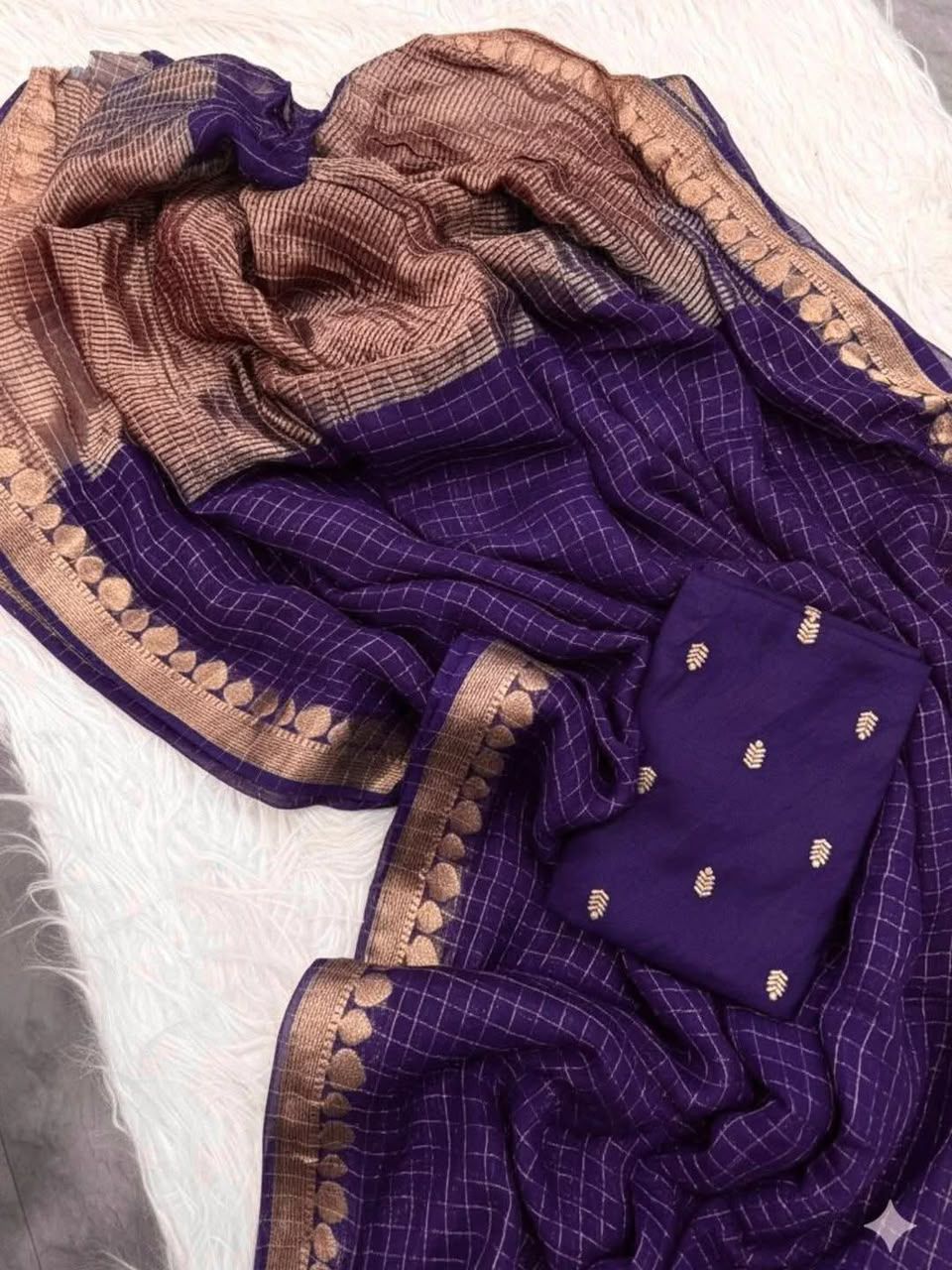 Viscose Georgette Sarees With Viscose Weaving Blouse