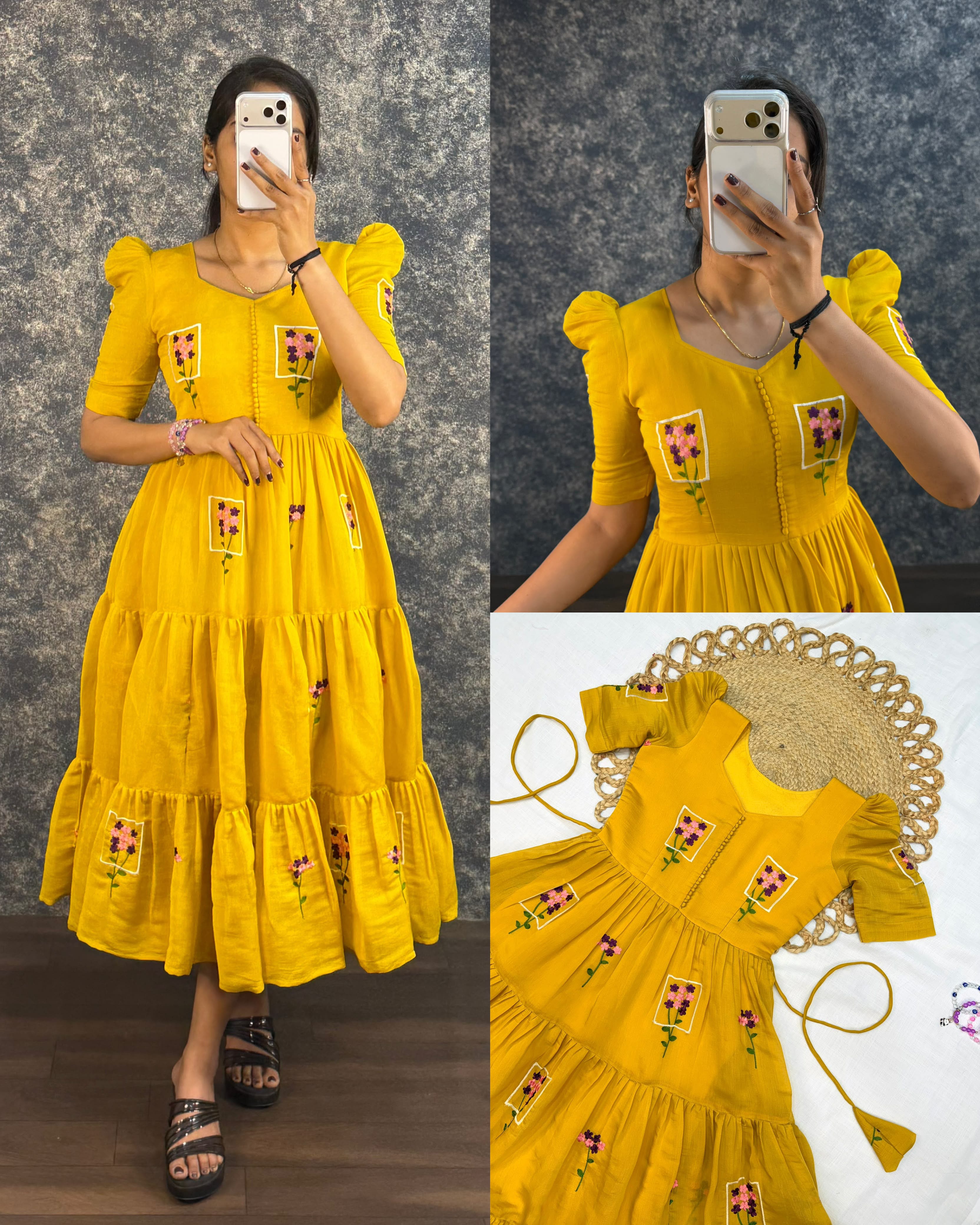 Soft Mul Cotton Maxi Gowns