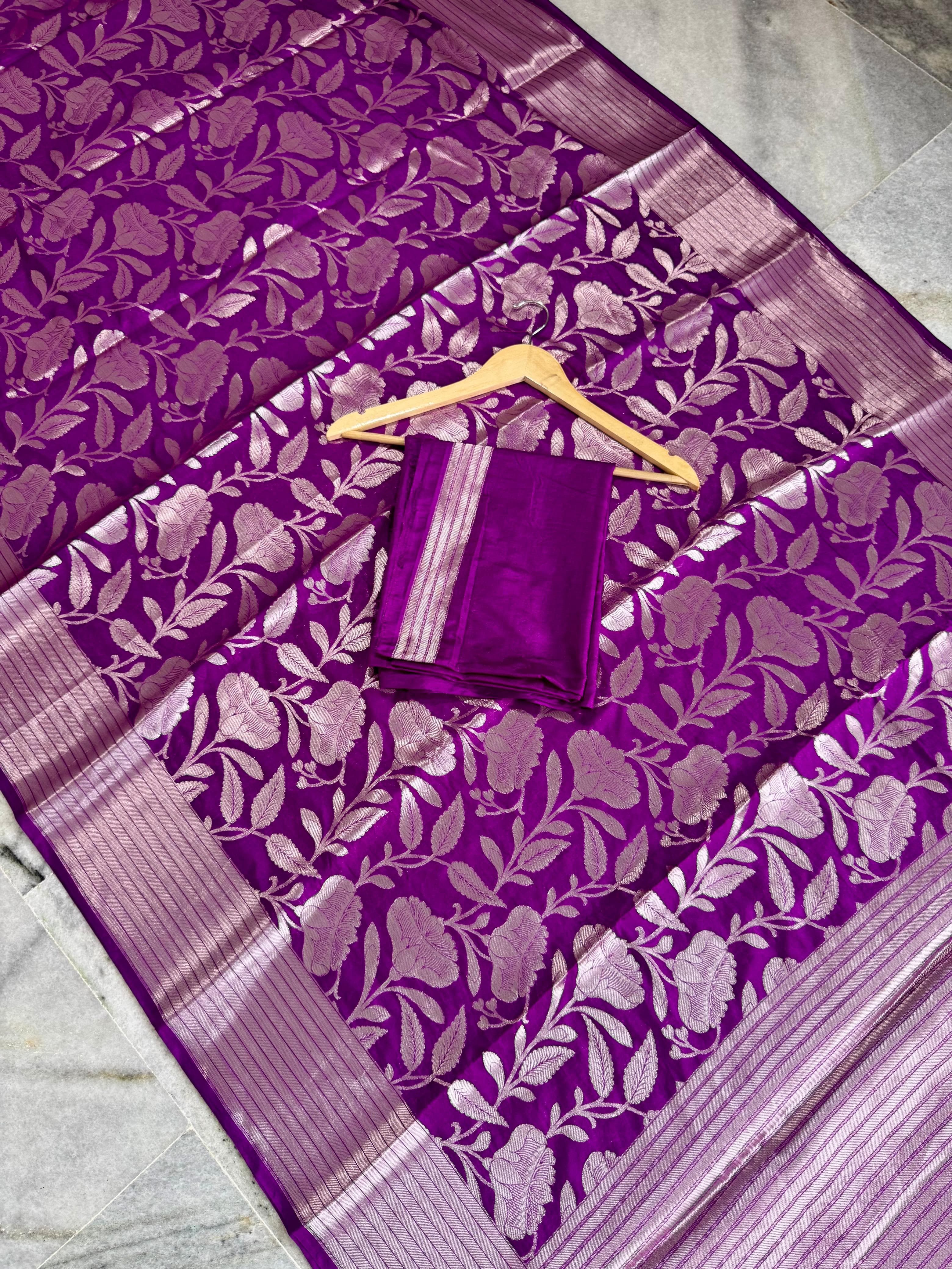 Banarasi Semi Kathan Soft Silk
