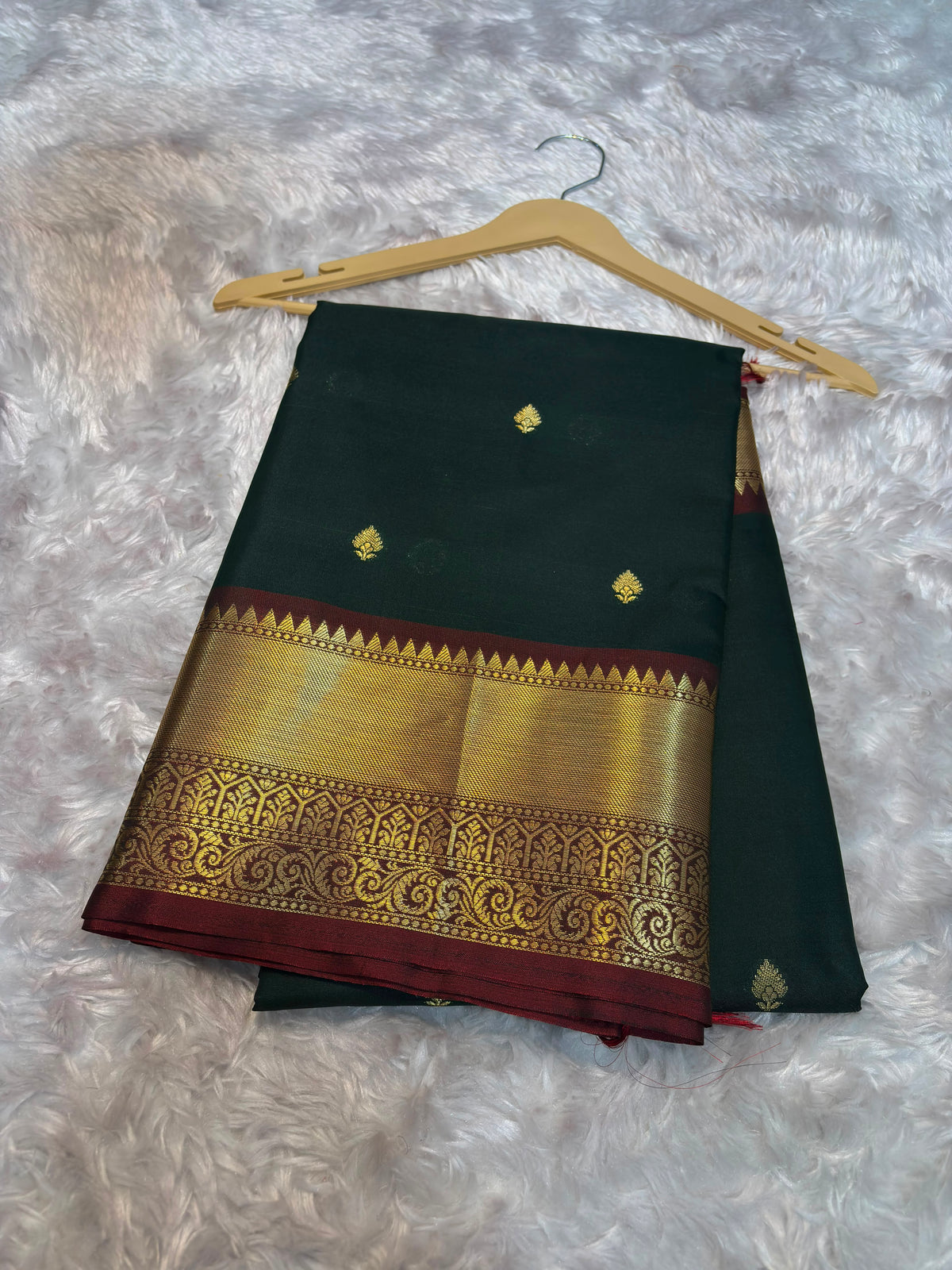 Premium Banarasi Semi Katan Silk Saree