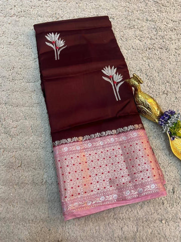 Banarasi Katan Soft Silk Sarees