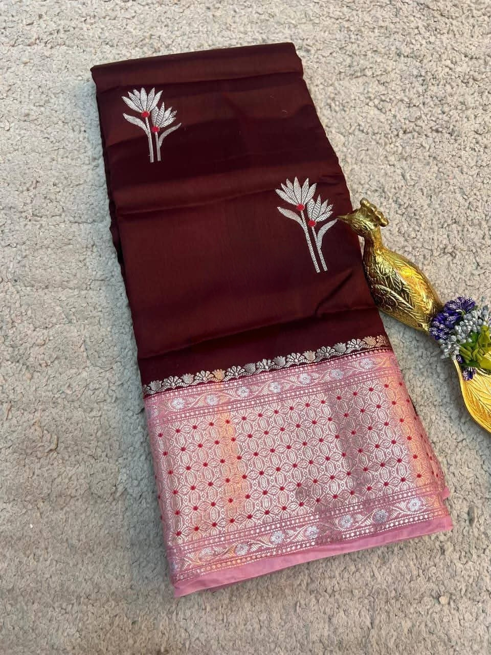 Banarasi Katan Soft Silk Sarees