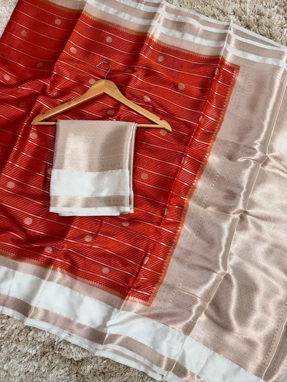 Banarasi warm soft silk saree