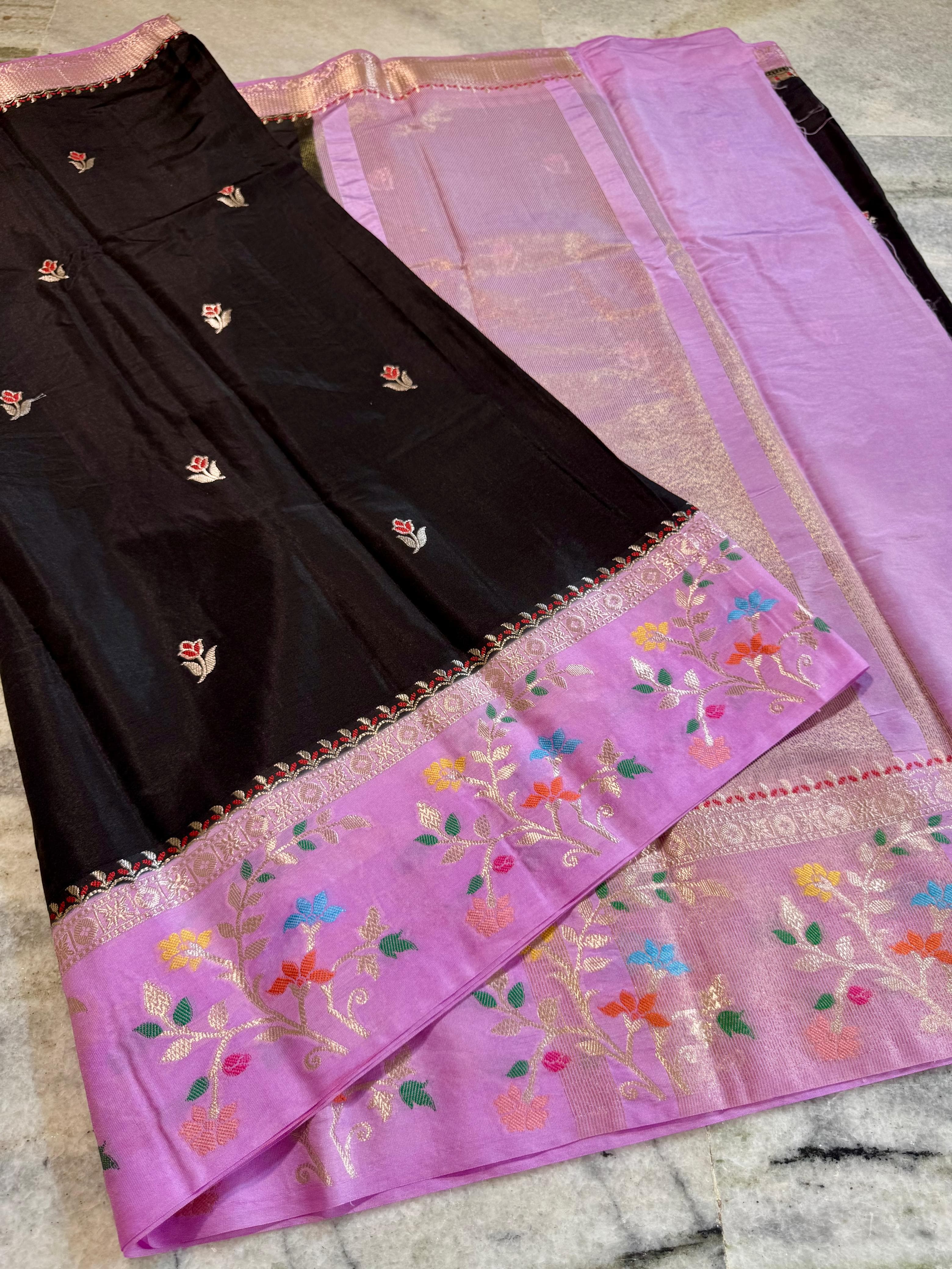 Soft Banarasi Katan Silk Sarees