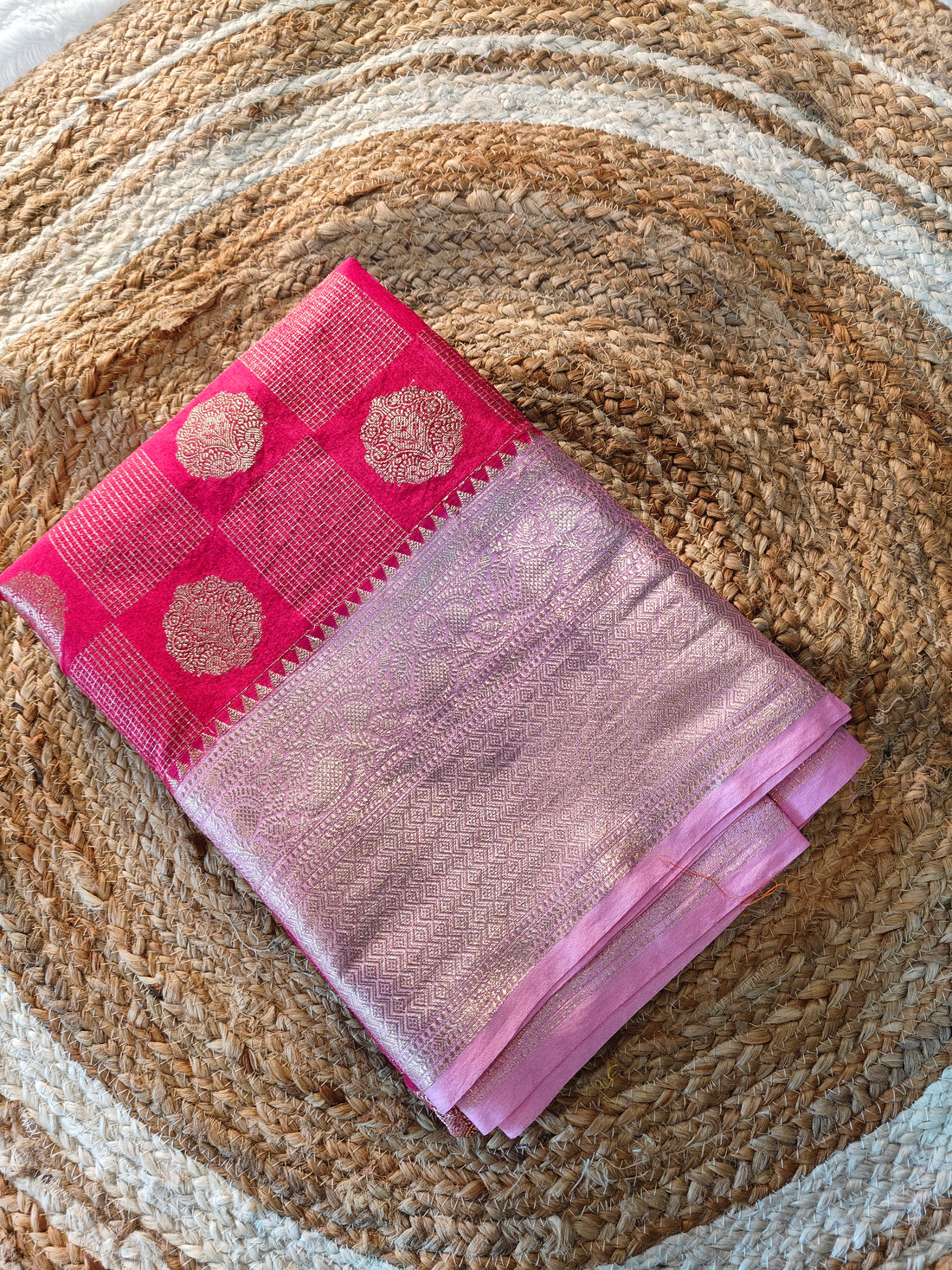 Vintage Banarasi Semi Kanchipattu Sarees