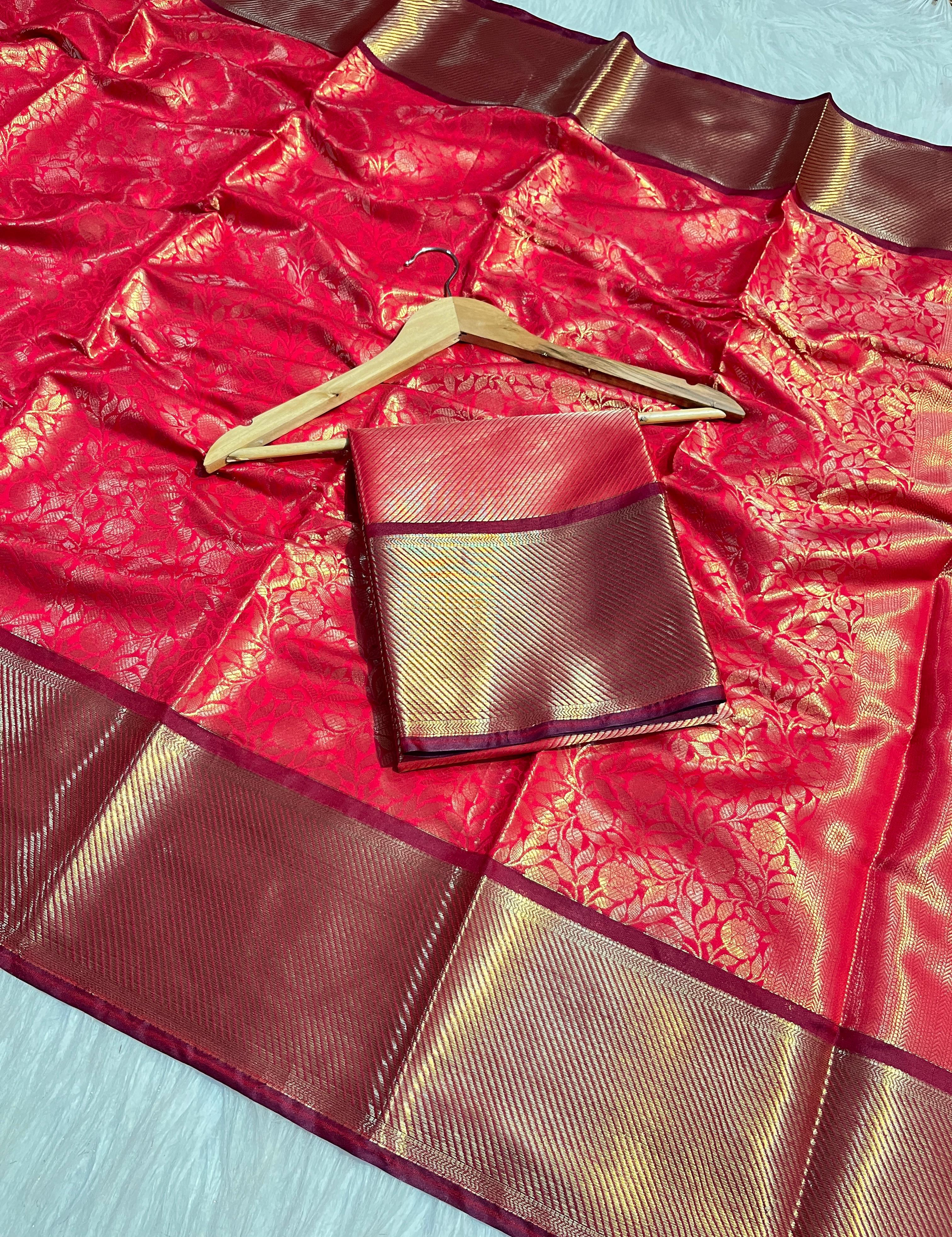 Banarasi Soft Tissue Silk Saree