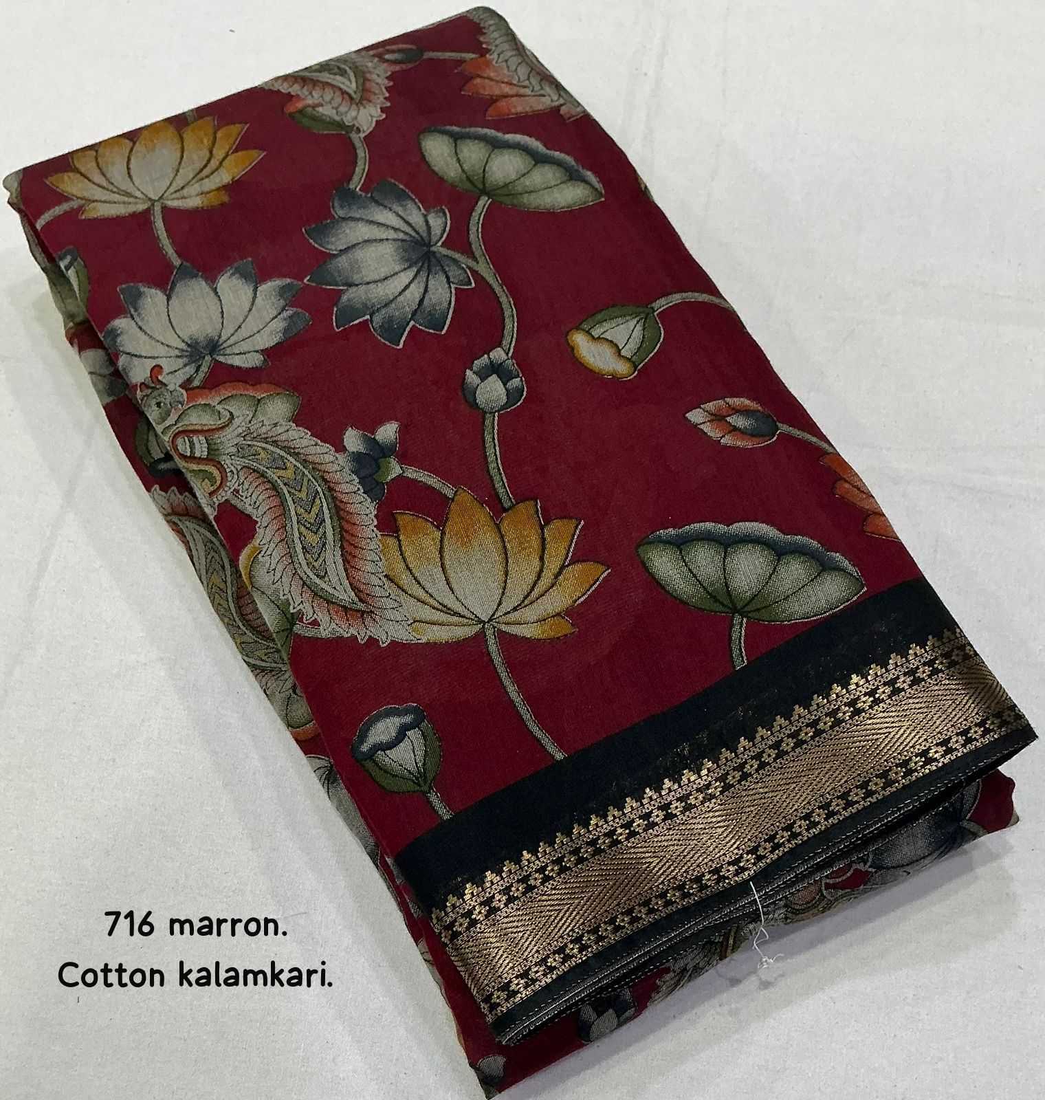 Soft Cotton Style Kalamkari Sarees