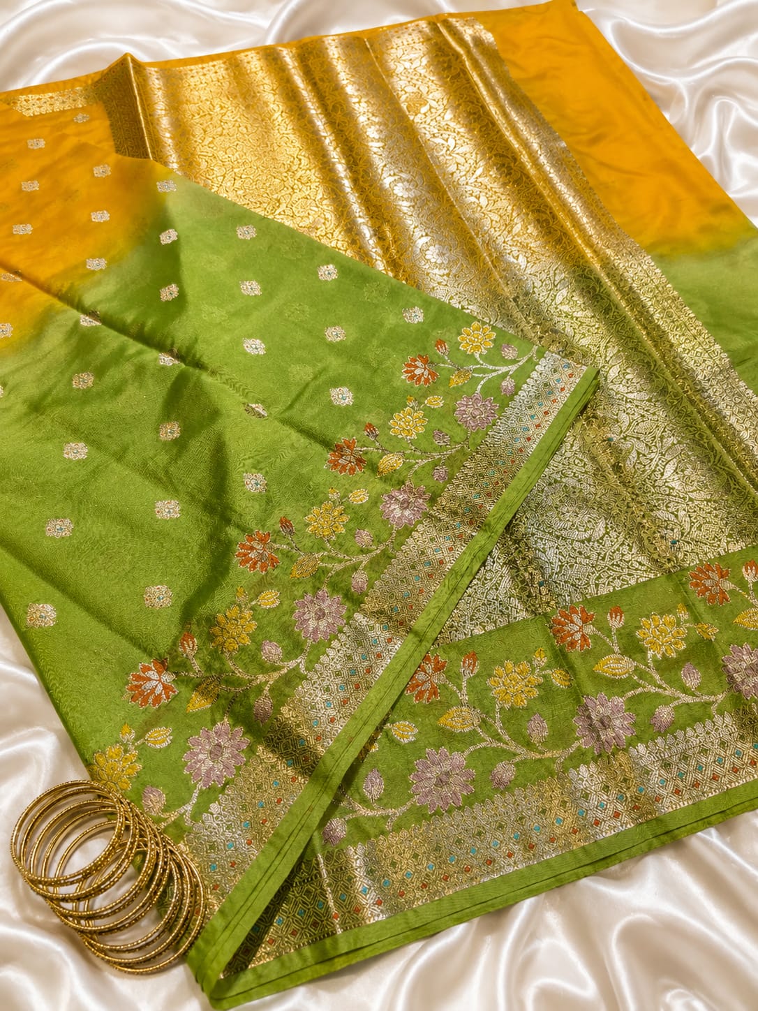Banarasi Viscose Soft Silk Sarees