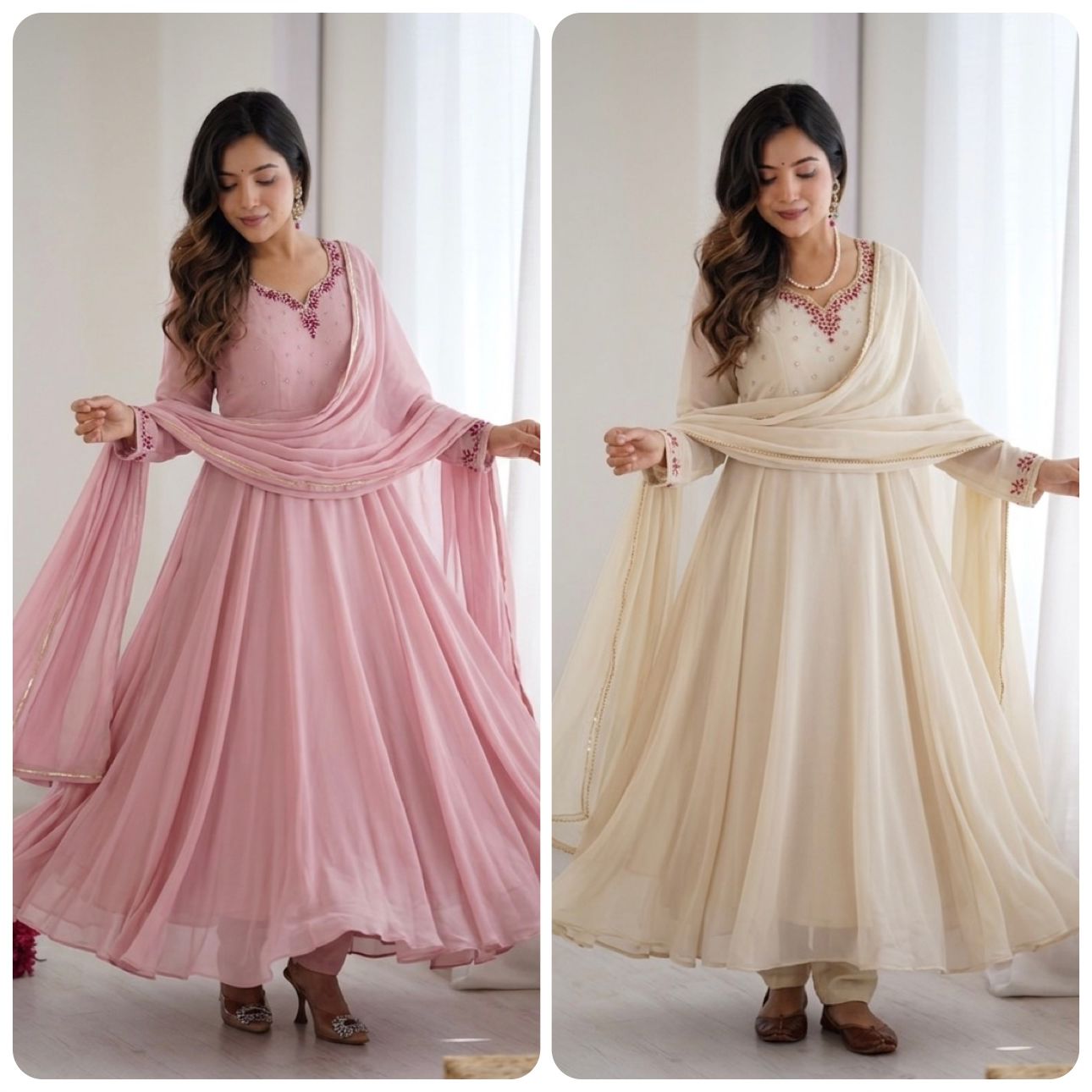 Georgette Anarkali Dress