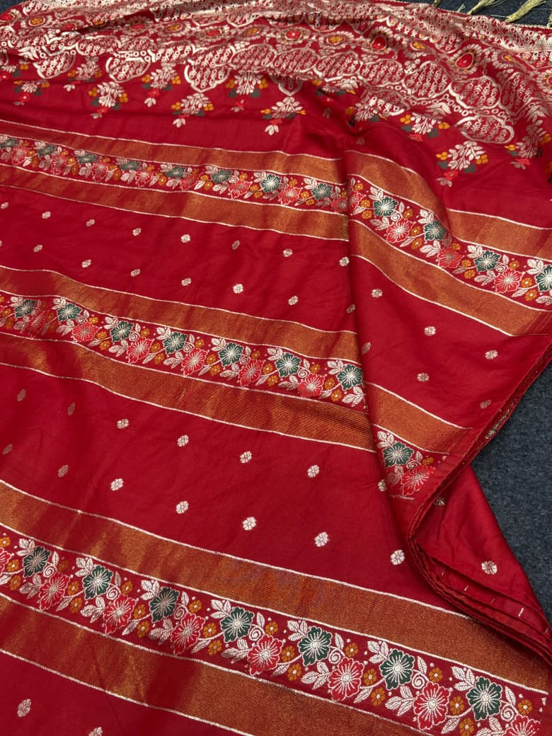 Pure Soft Russian Silk Sarees