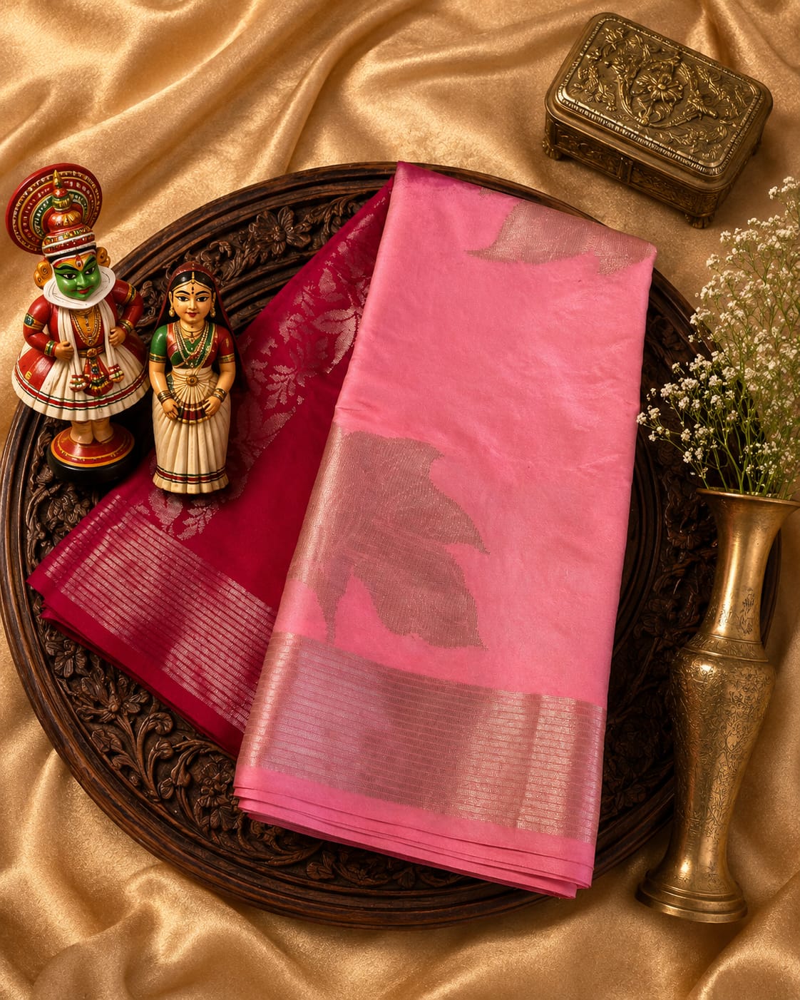 Banarasi Mango Silk Sarees
