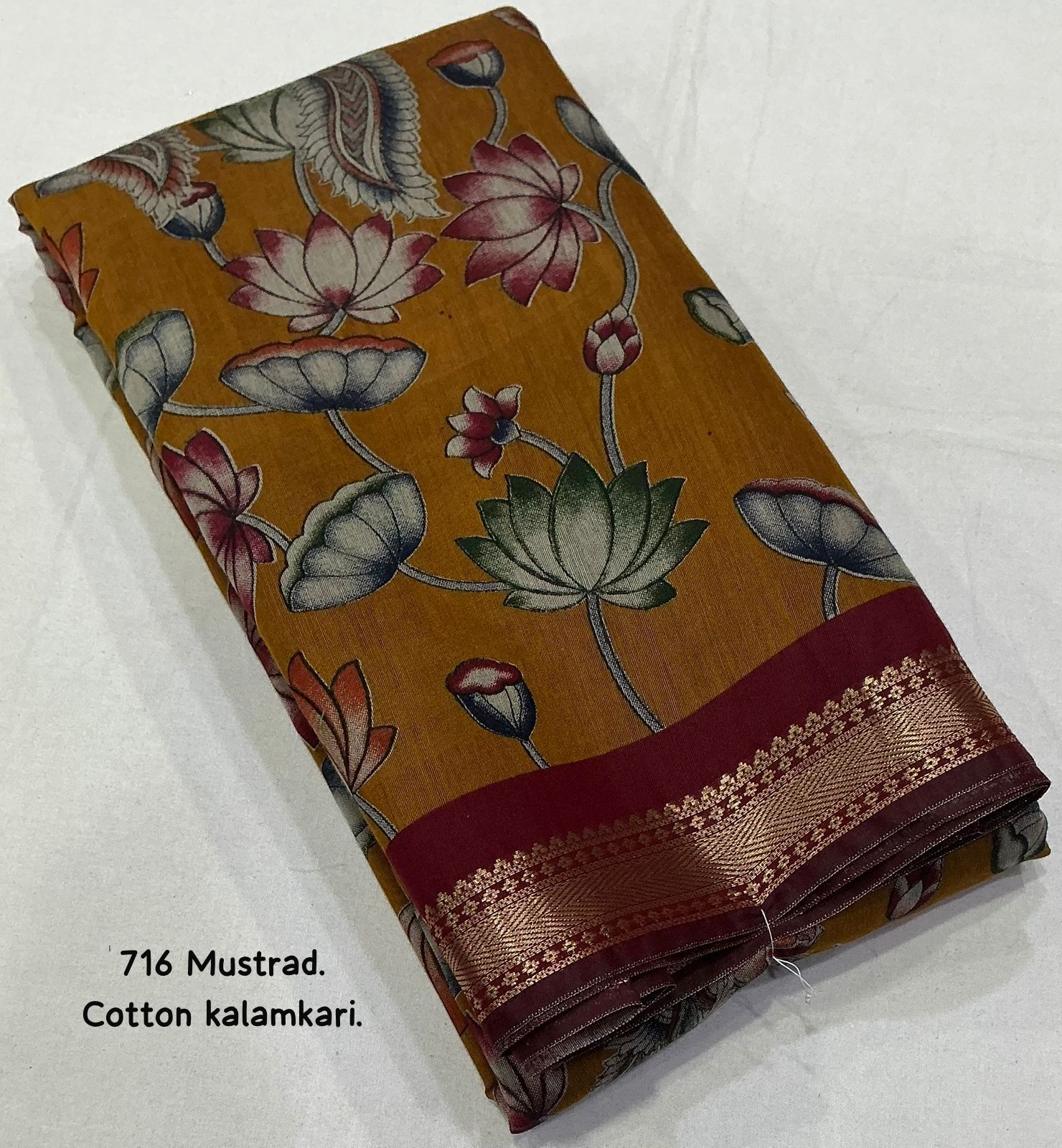 Soft Cotton Style Kalamkari Sarees