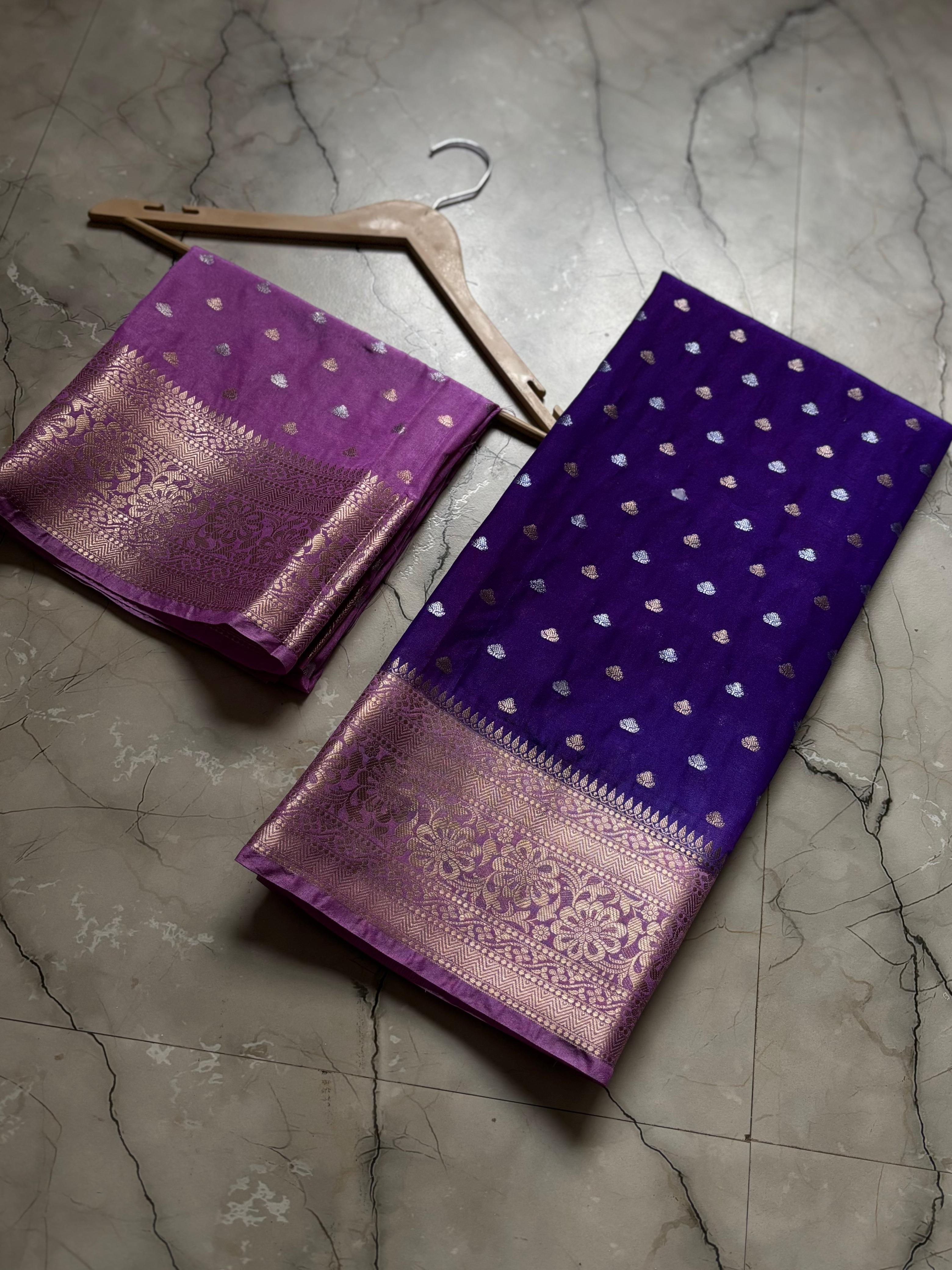 Premium Banarasi Raw Mango Sarees