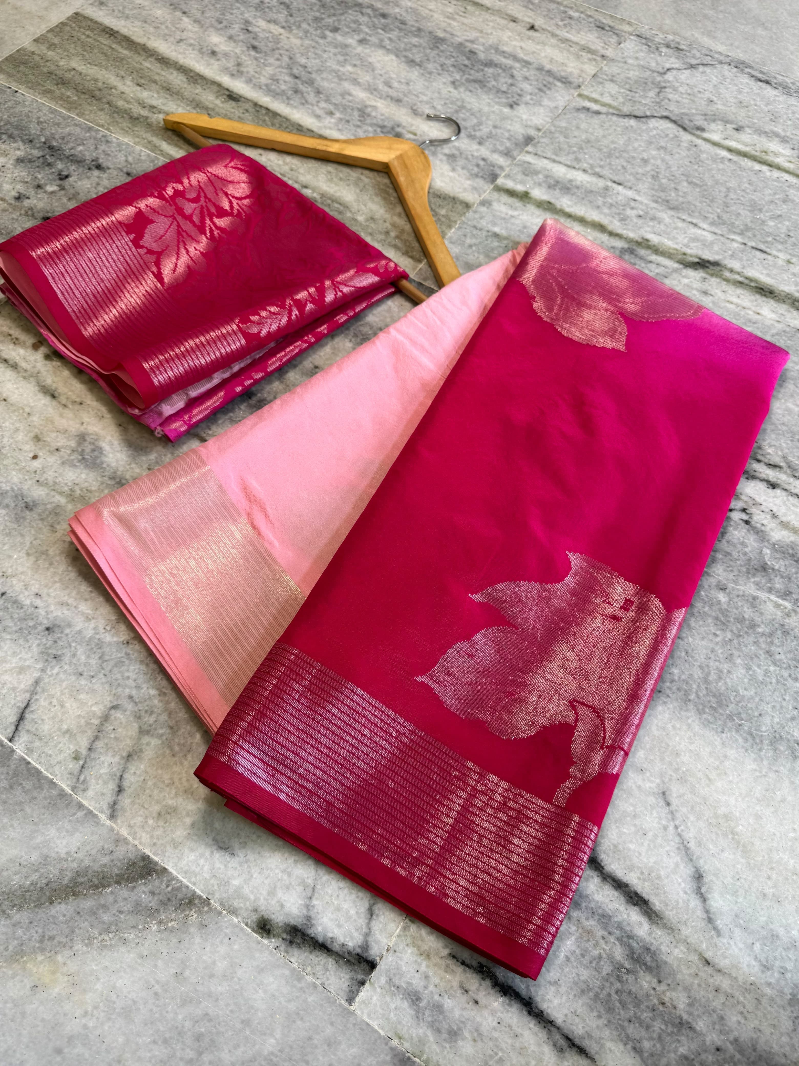 Banarasi Mango Silk Sarees