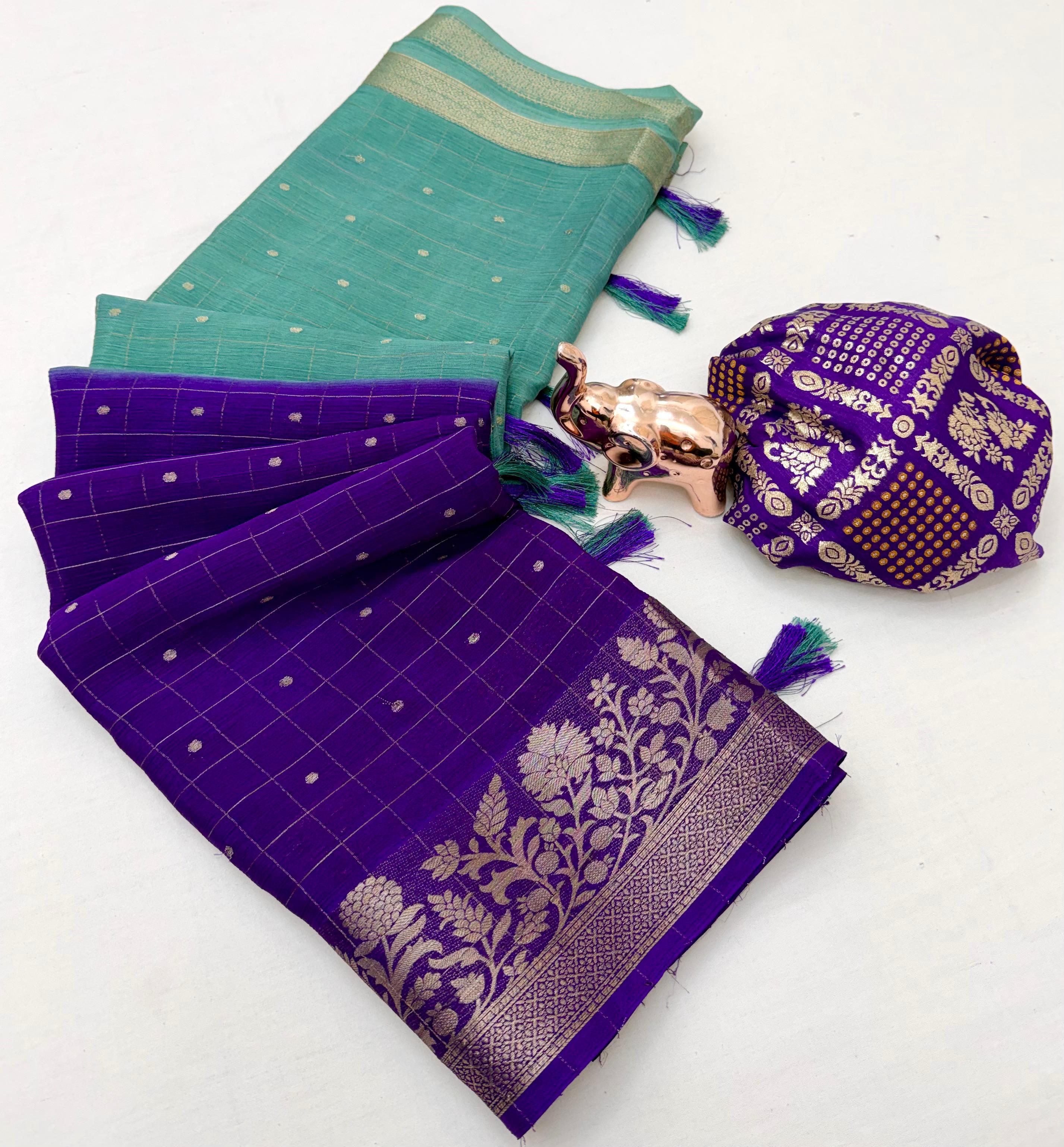 Viscose vintage sarees