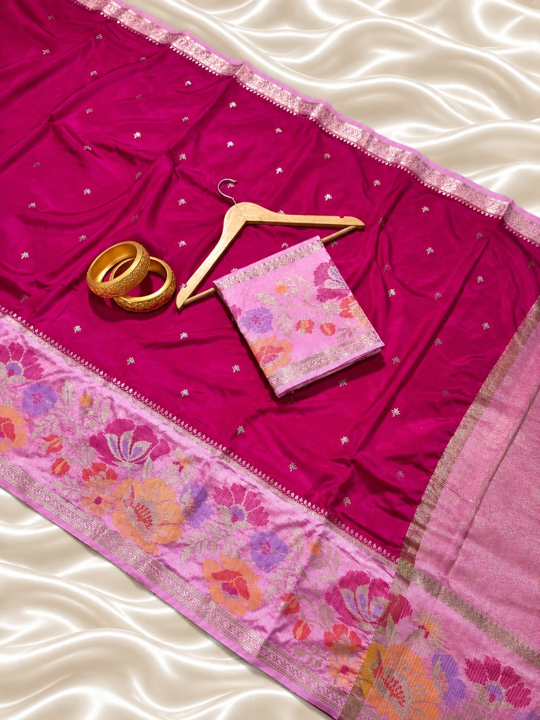 Premium Banarasi Katan Silk Soft Sarees
