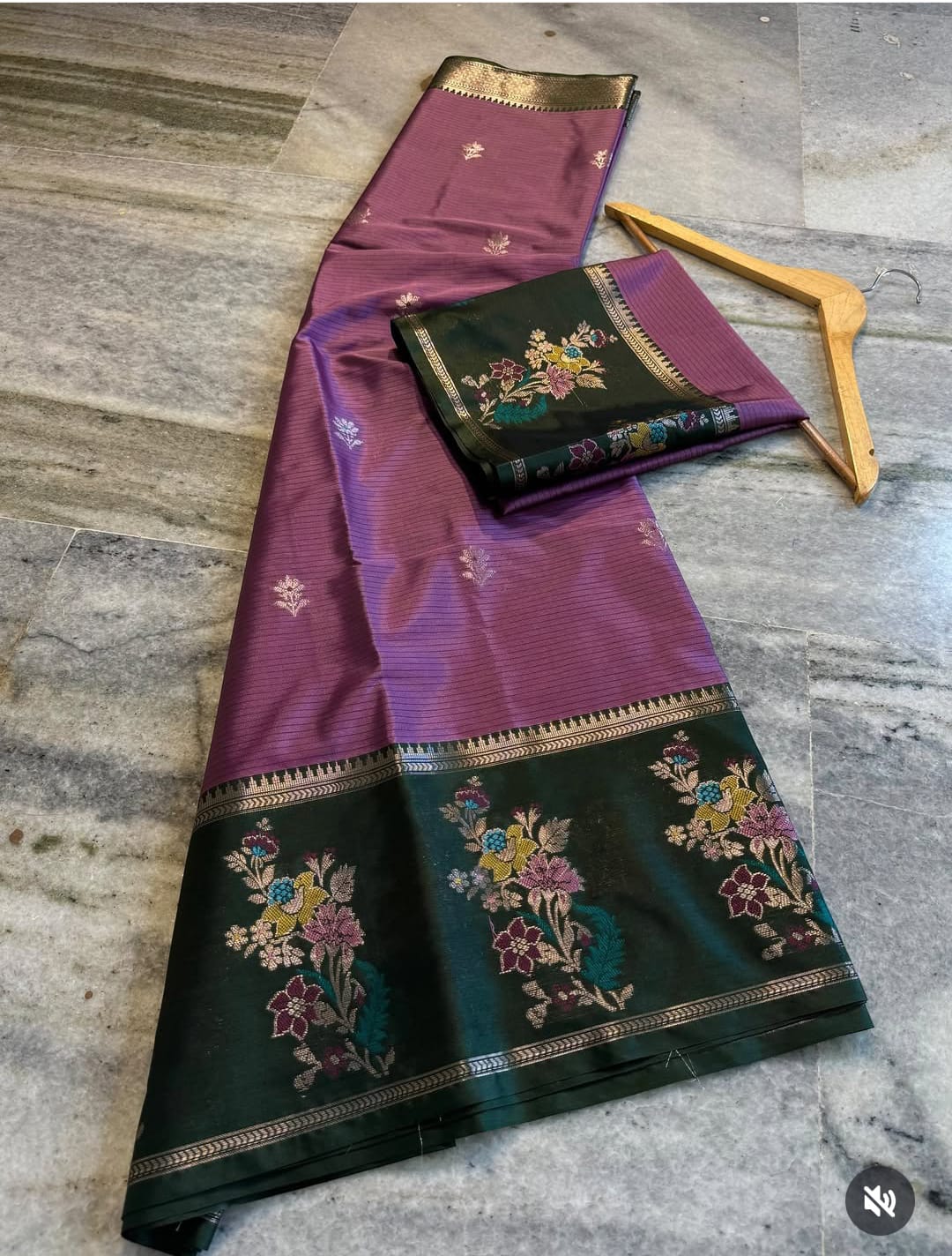 Banarasi soft silk saree