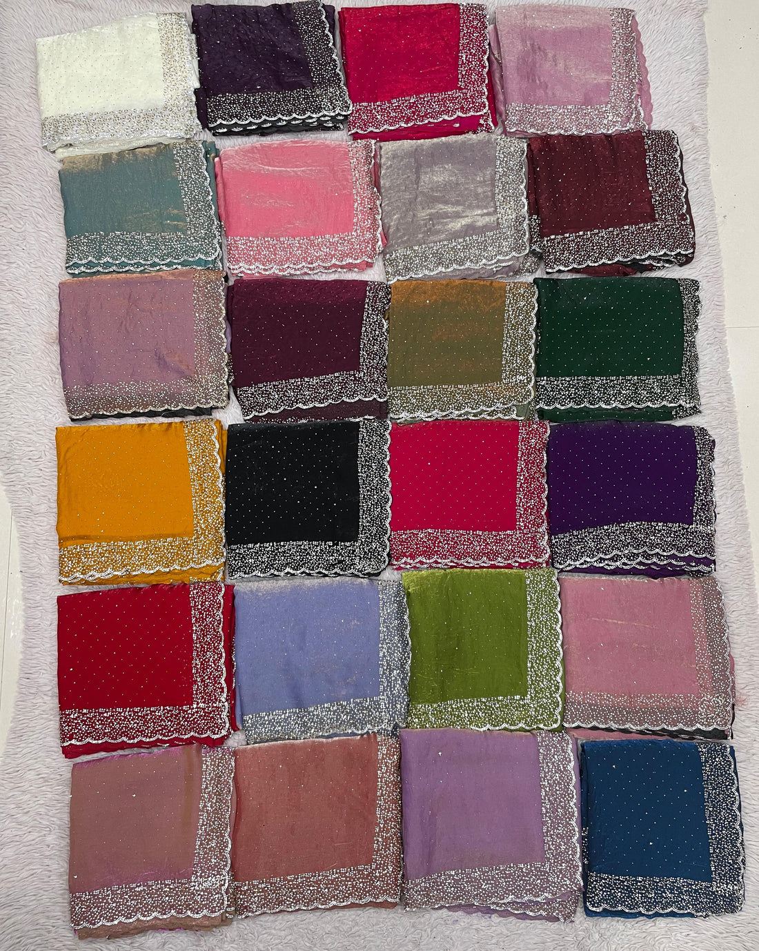 Pure Soft Space Silk Sarees in 20+ Colors