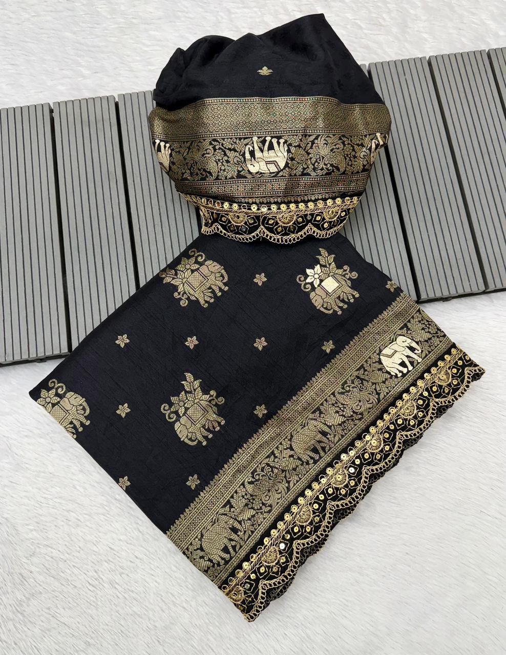 Soft Khadi Dola Sarees