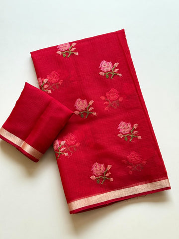 Soft Kota Doriya Silk Sarees