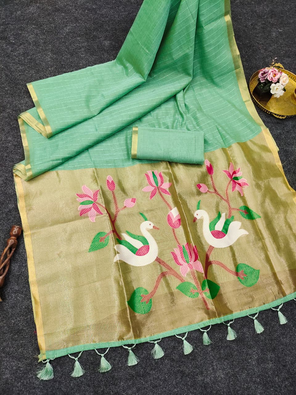 Soft Munga Sarees