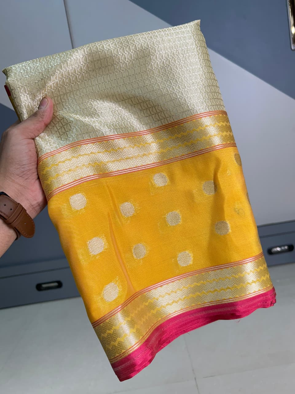 Beautiful Banarasi Tissue Designer Saree