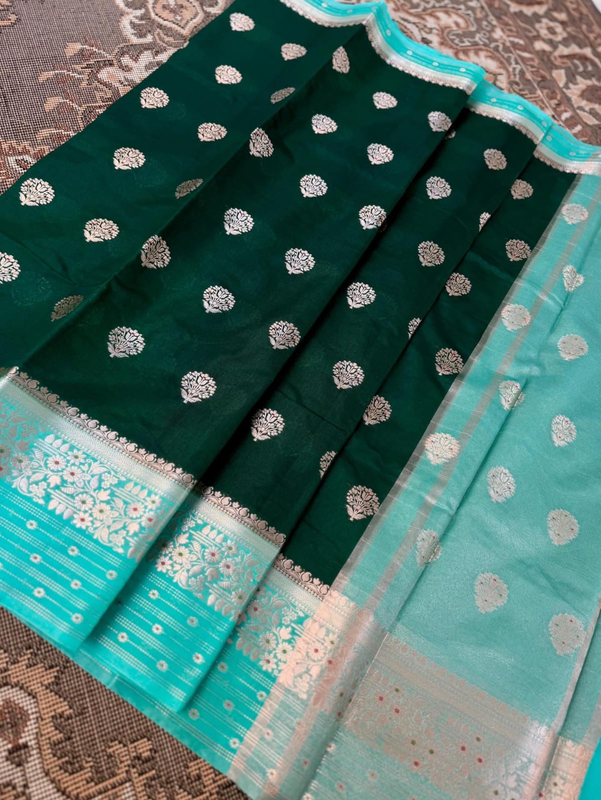 Banarasi Semi Katan Silk Saree