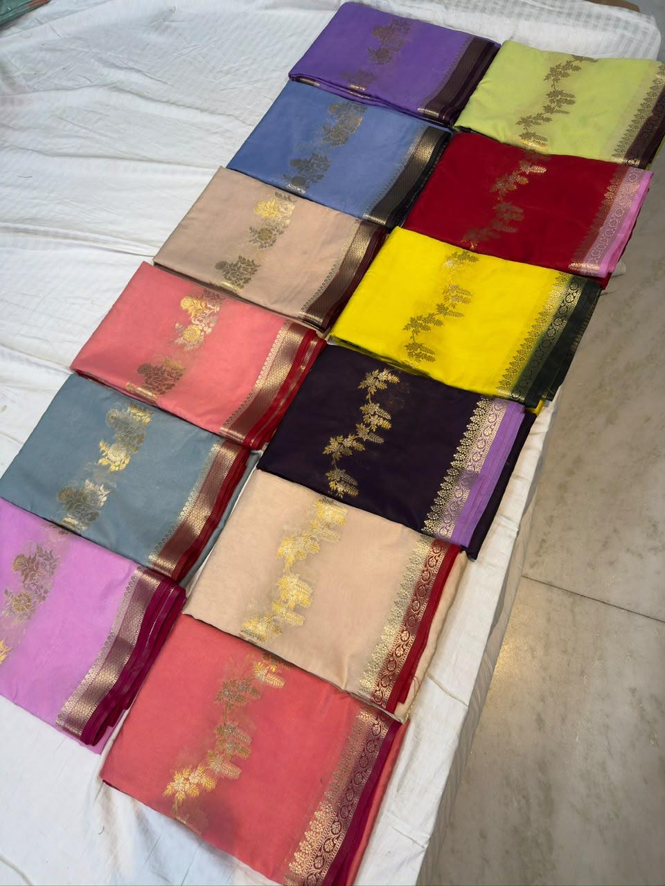 Premium Banarasi Soft Silk Sarees