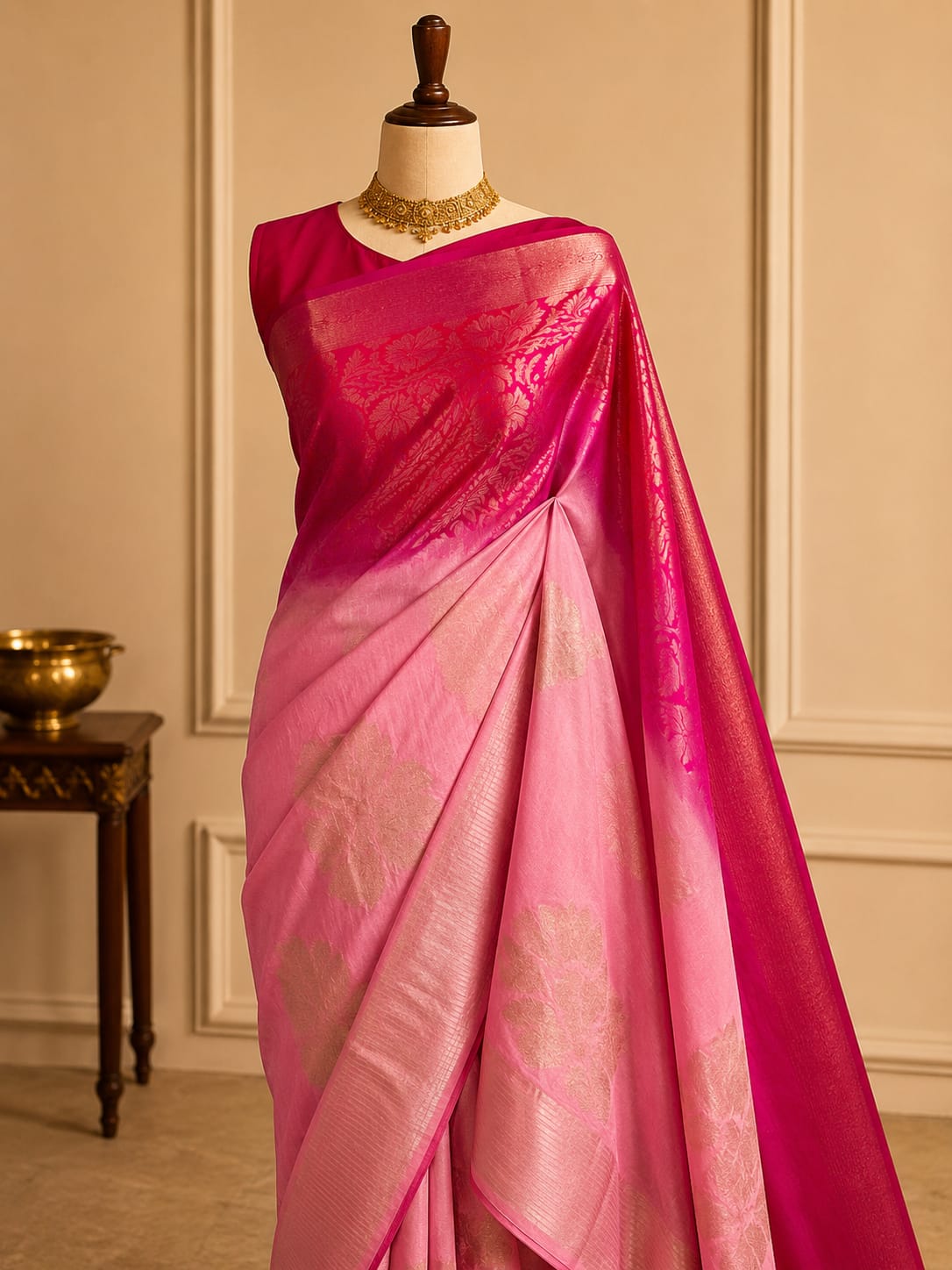 Banarasi Mango Silk Sarees