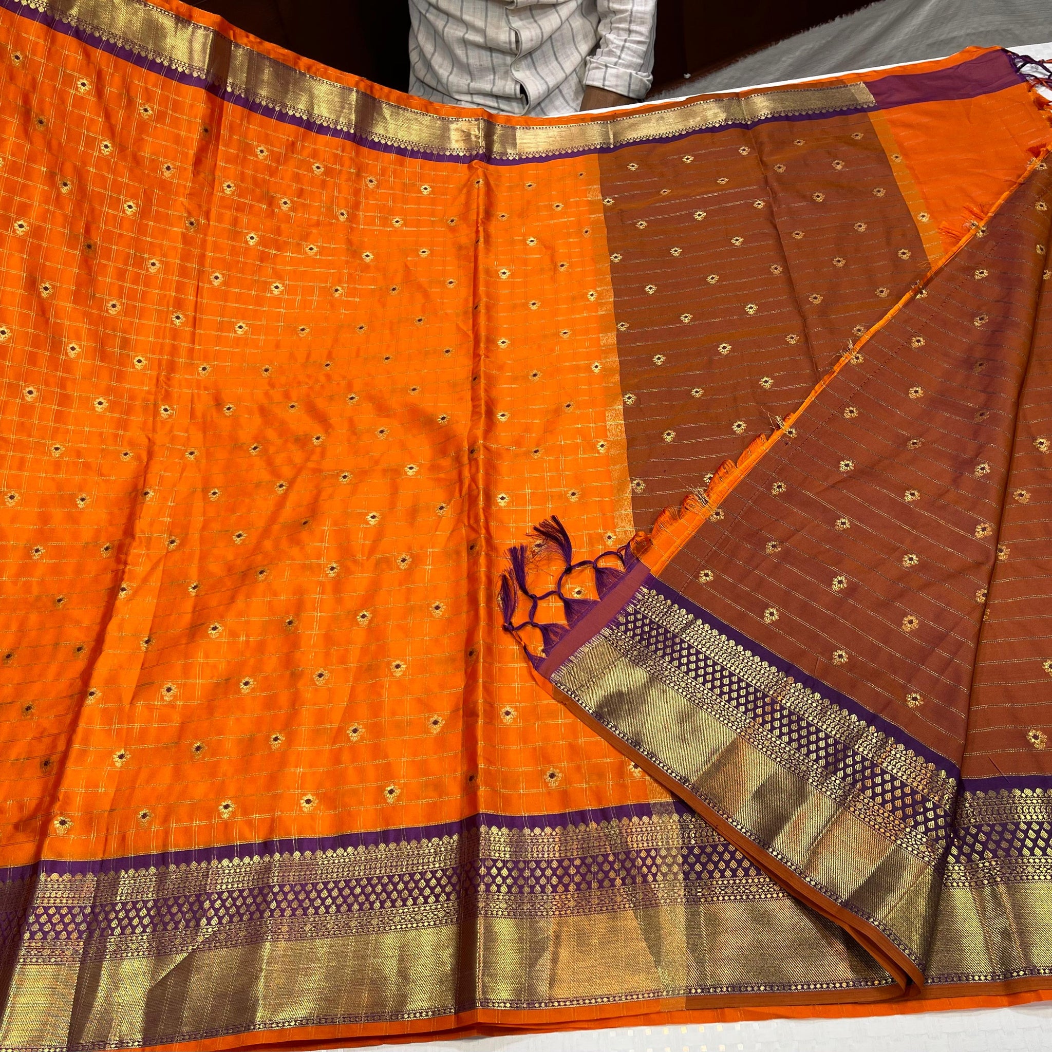 Semi Kanchipattu Sarees