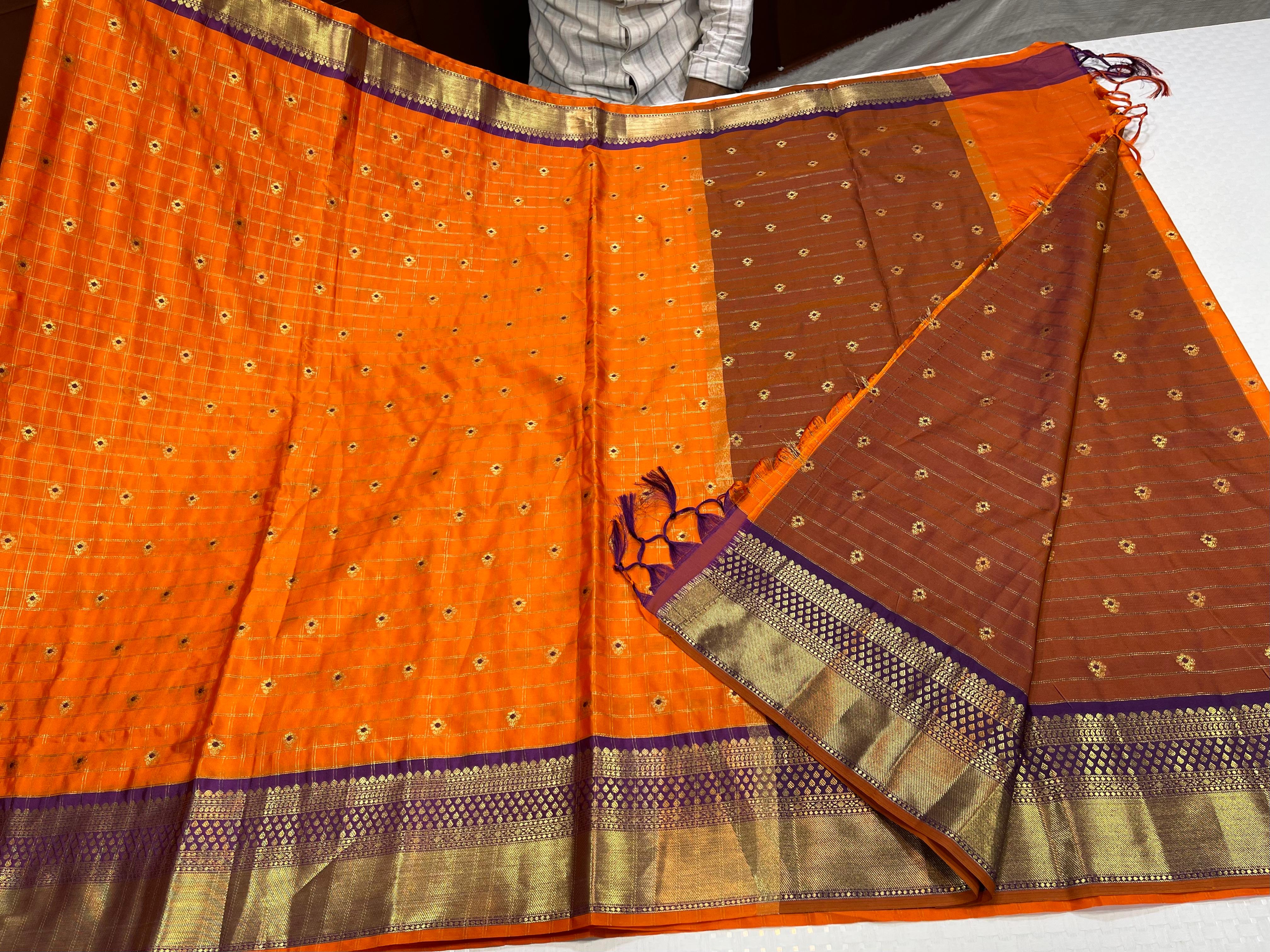 Semi Kanchipattu Sarees