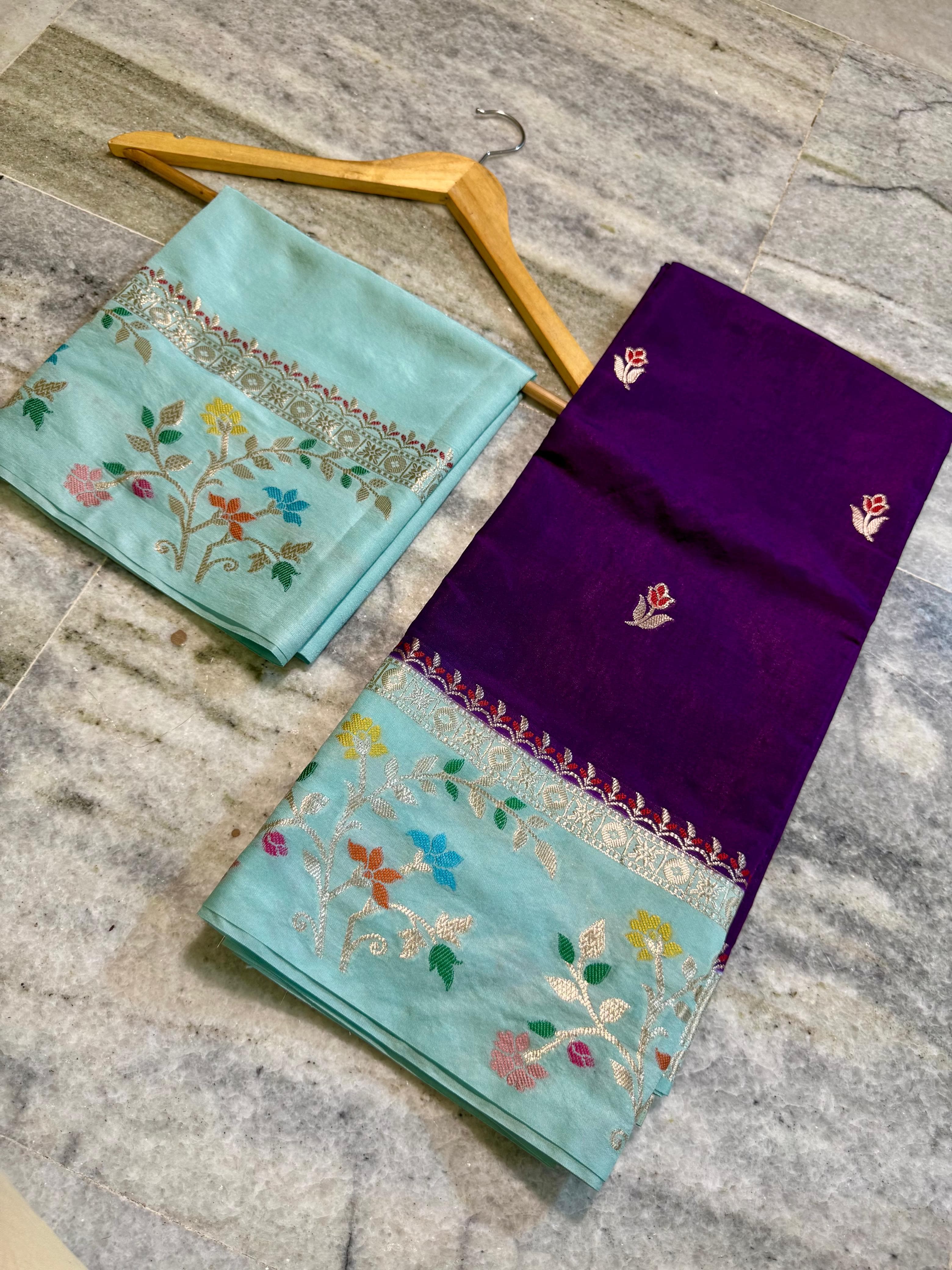 Soft Banarasi Katan Silk Sarees