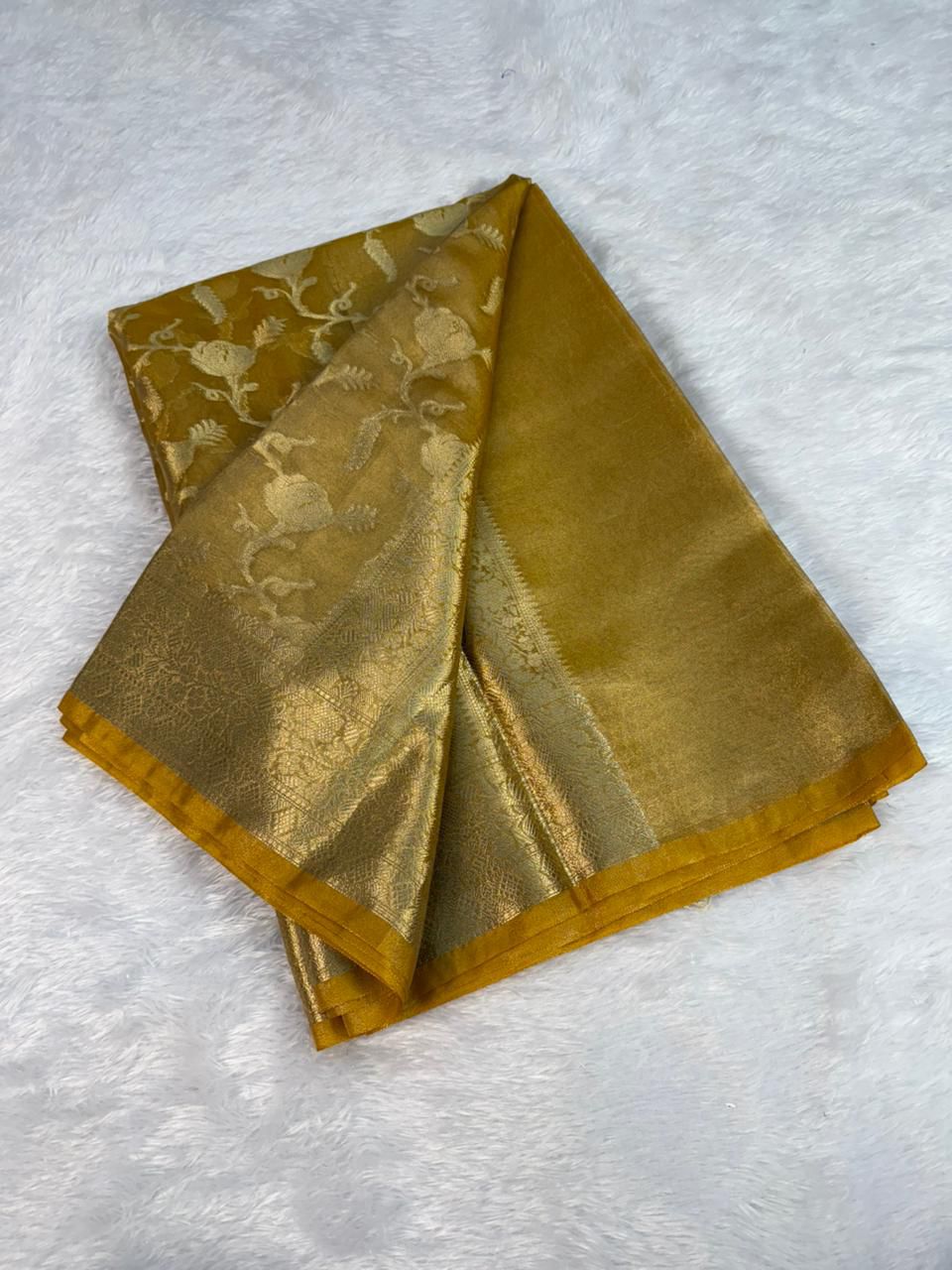Banaras Gold Tissue Silk Saree