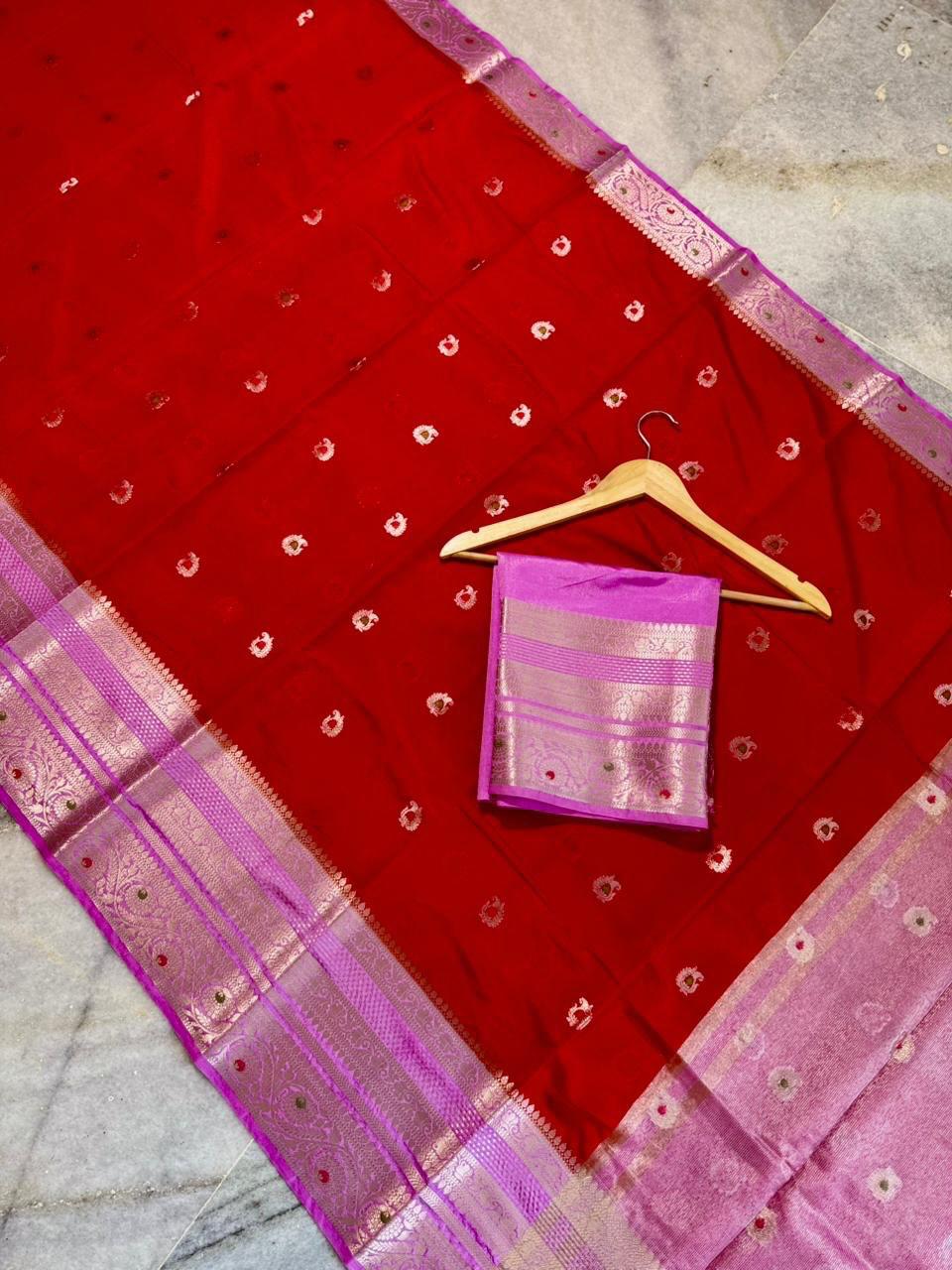 Banarasi Dyable Dupion Silk
