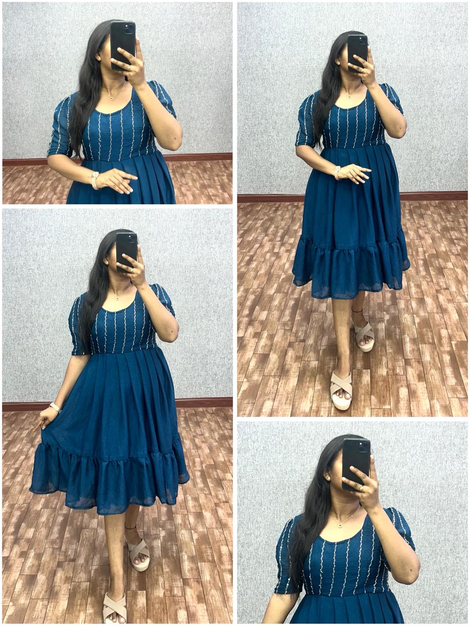 Pure Soft Rangoli Crush Silk Maxi
