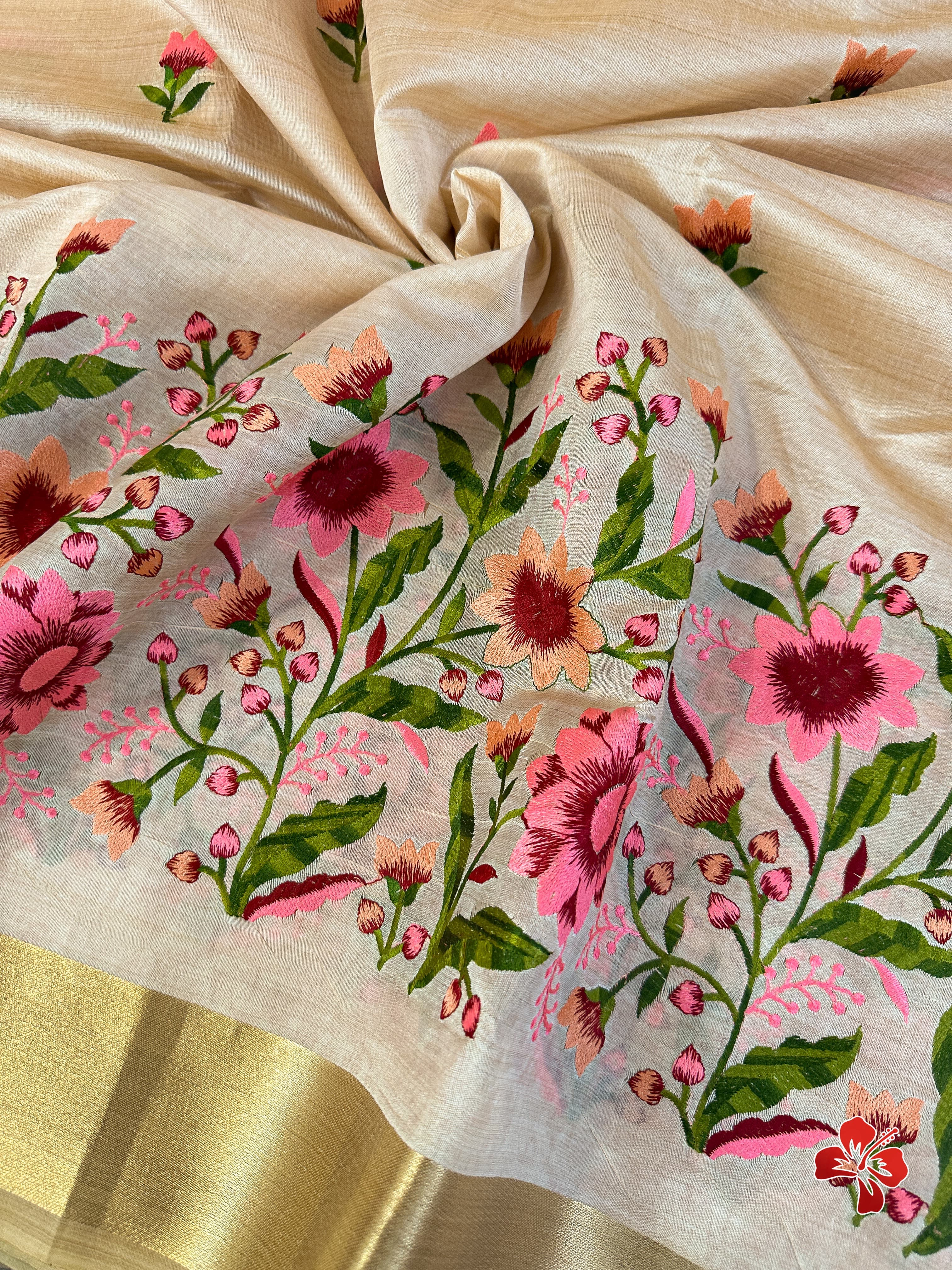 Luxury Premium Tussar Silk Saree