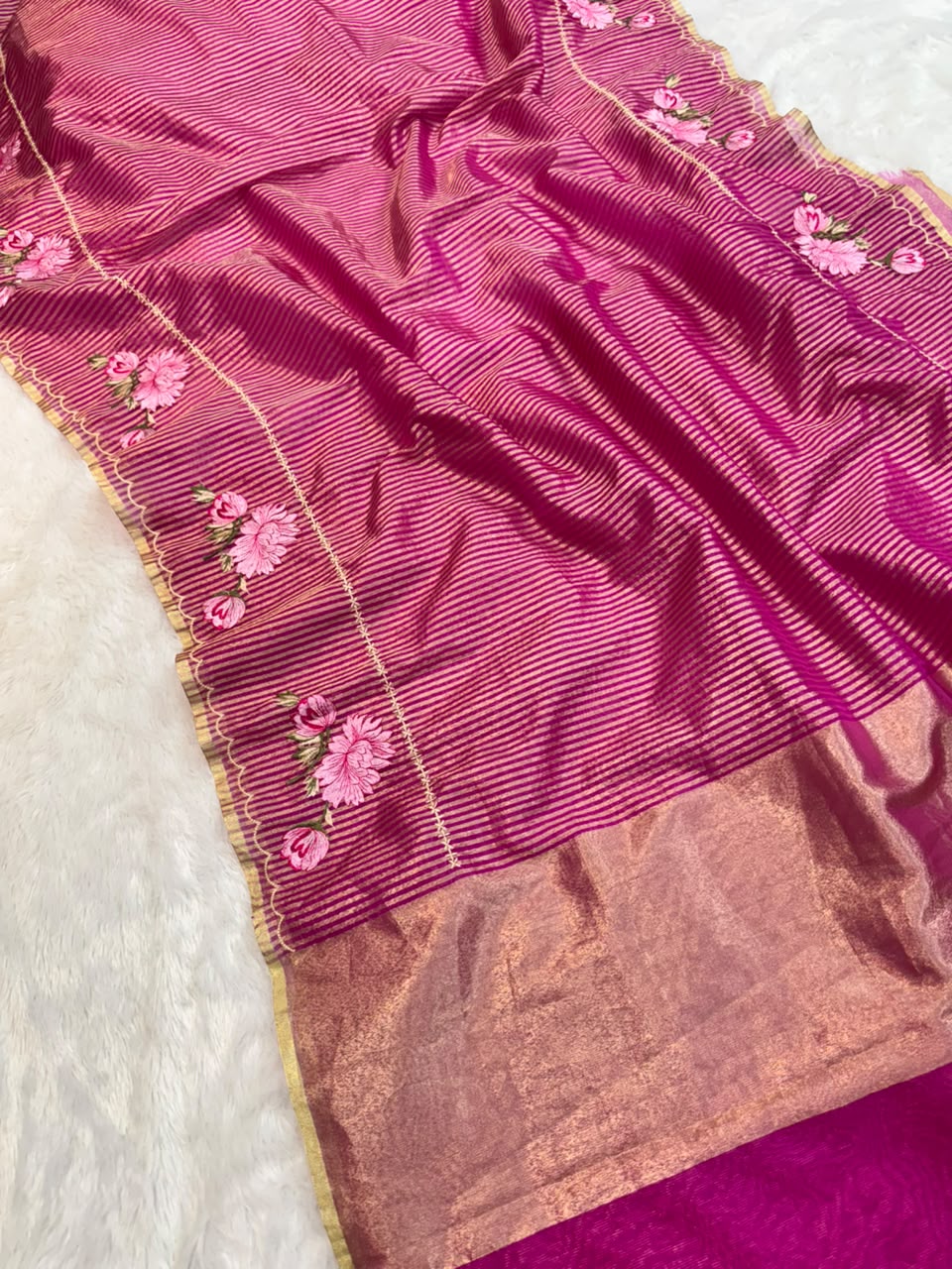 Organza Tissue Saree