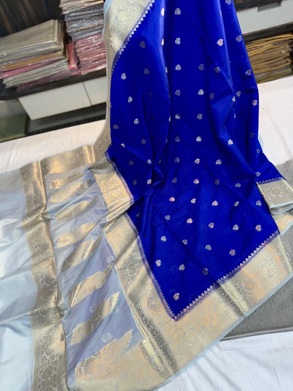 Banarasi Raw Mango Sarees