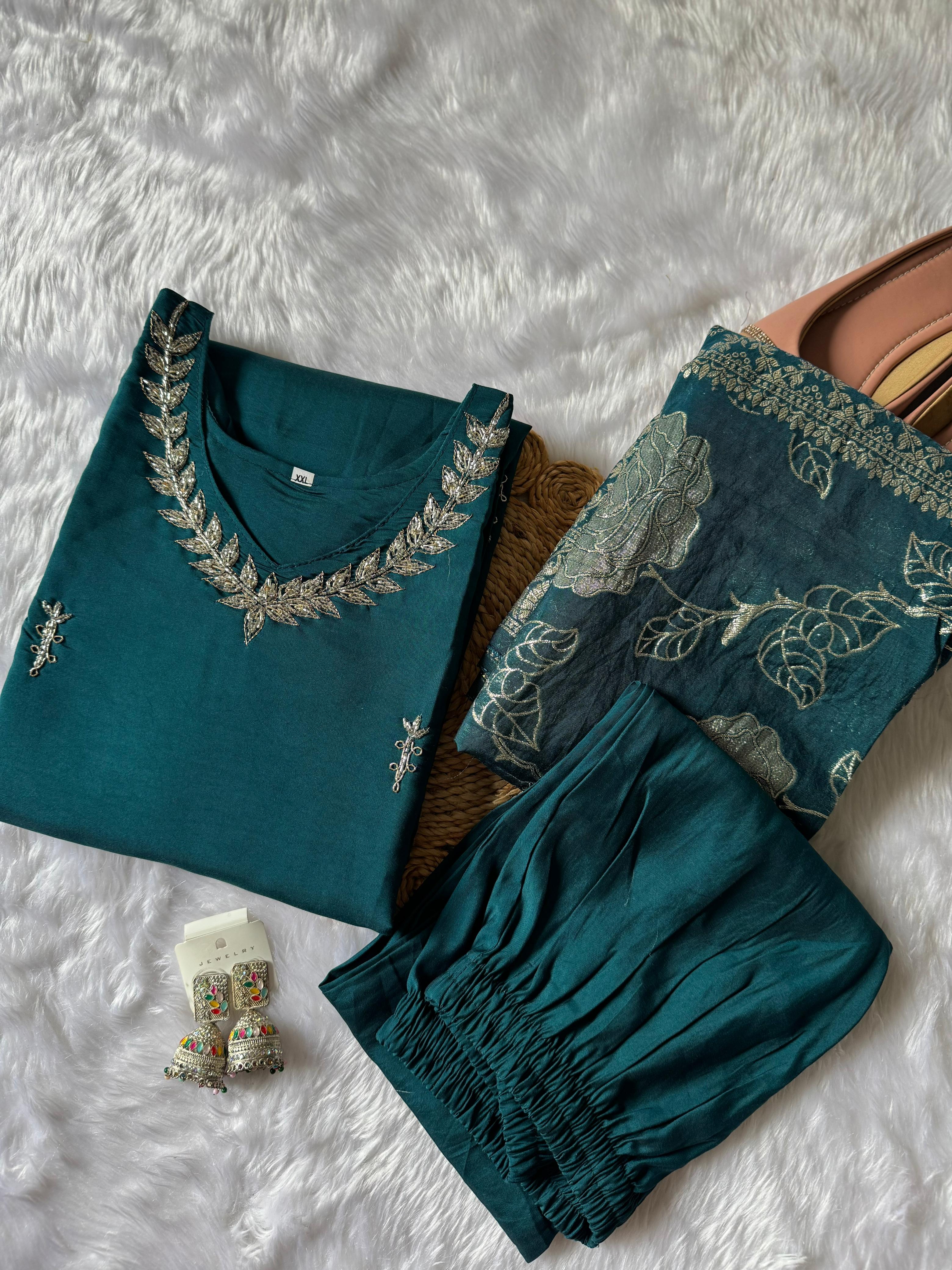 Premium Designer Kurti Set