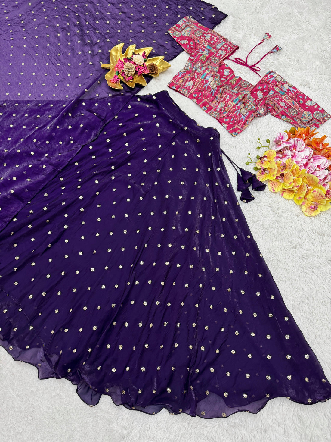 Trending Space Silk Lehanga