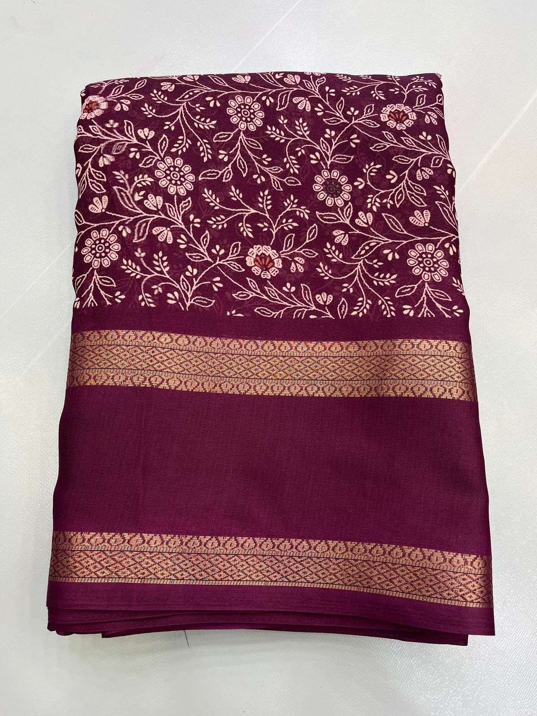 Moss Chiffon Sarees