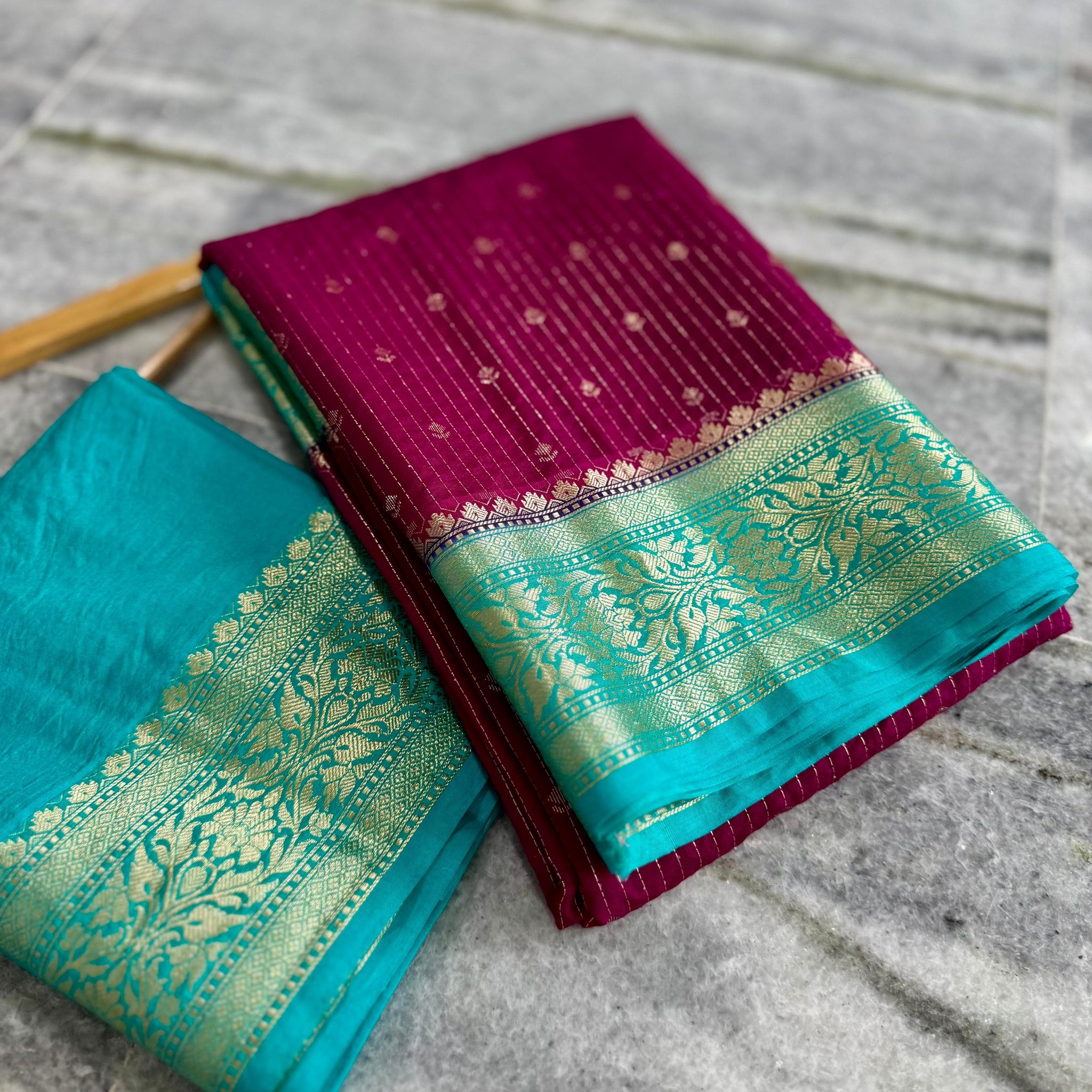 Soft Banarasi Chiniya Silk Saree