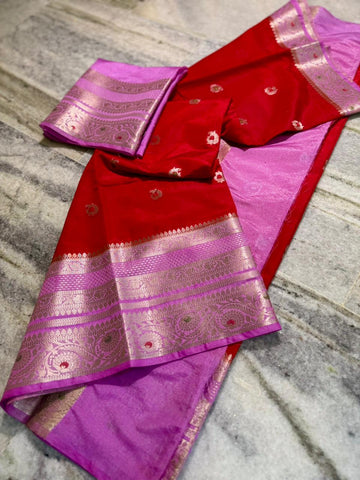 Soft Banarasi Katan Silk Sarees