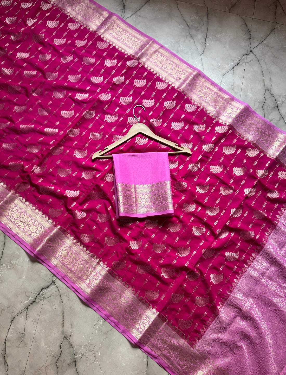 Premium Banarasi Chiniya Silk Sarees